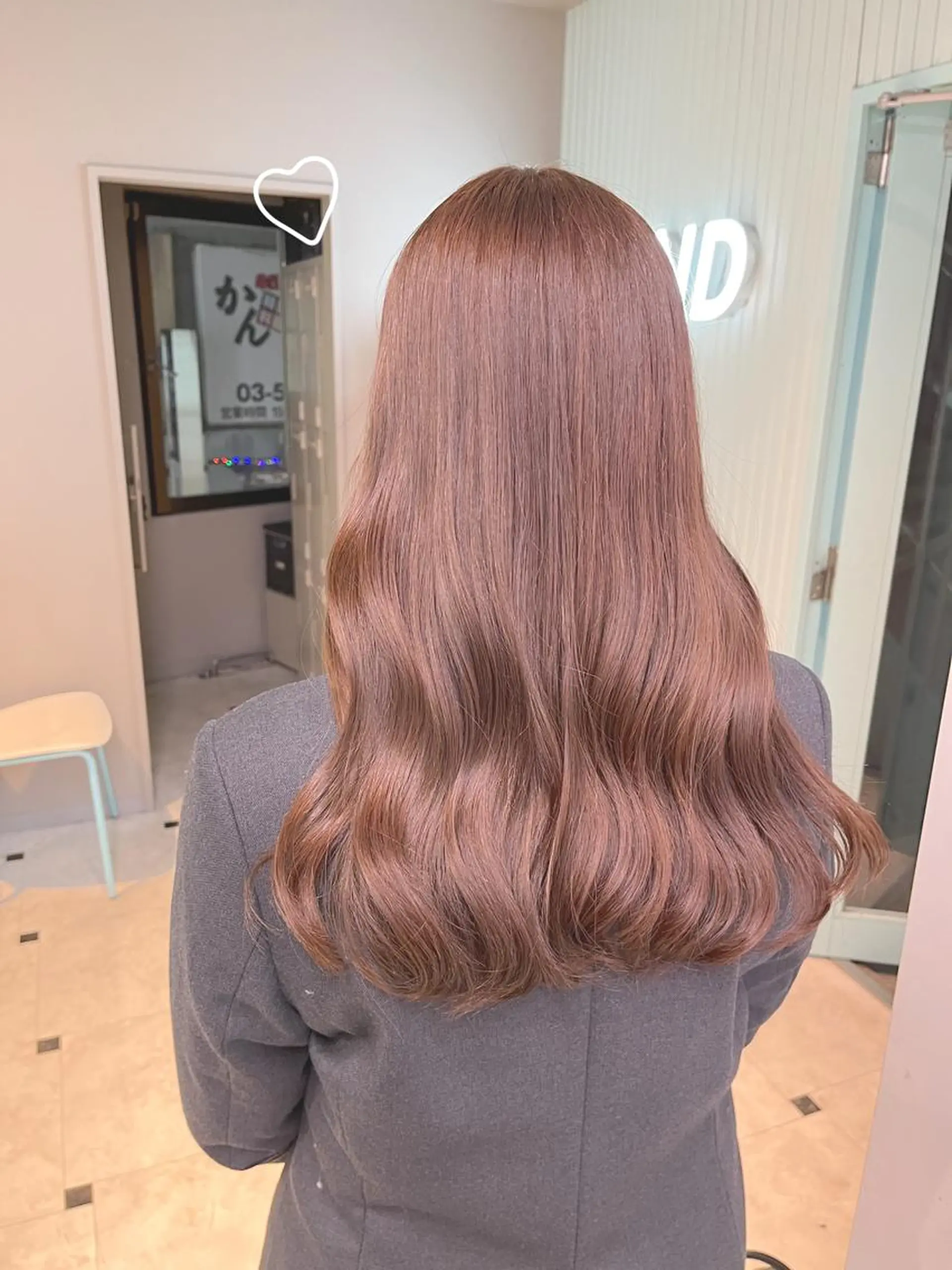 セミロング カラー ヘアアレンジ 愛されカラー🩷 はるなのヘアスタイル