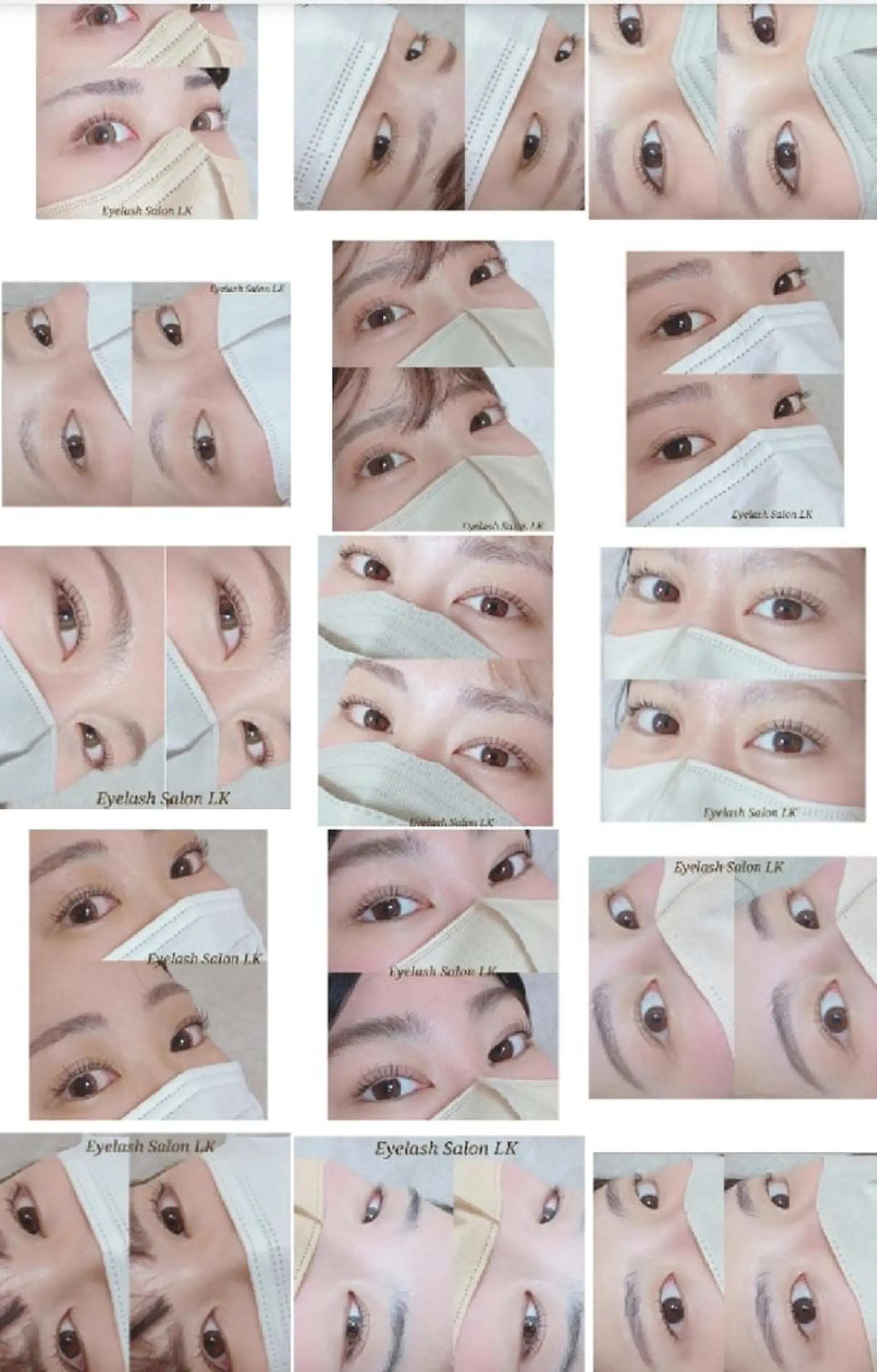 マツエク・マツパ 一重×まつ毛パーマ マツパ Eyelash Salon LK所属・LK エルケーのマツエク・マツパデザイン