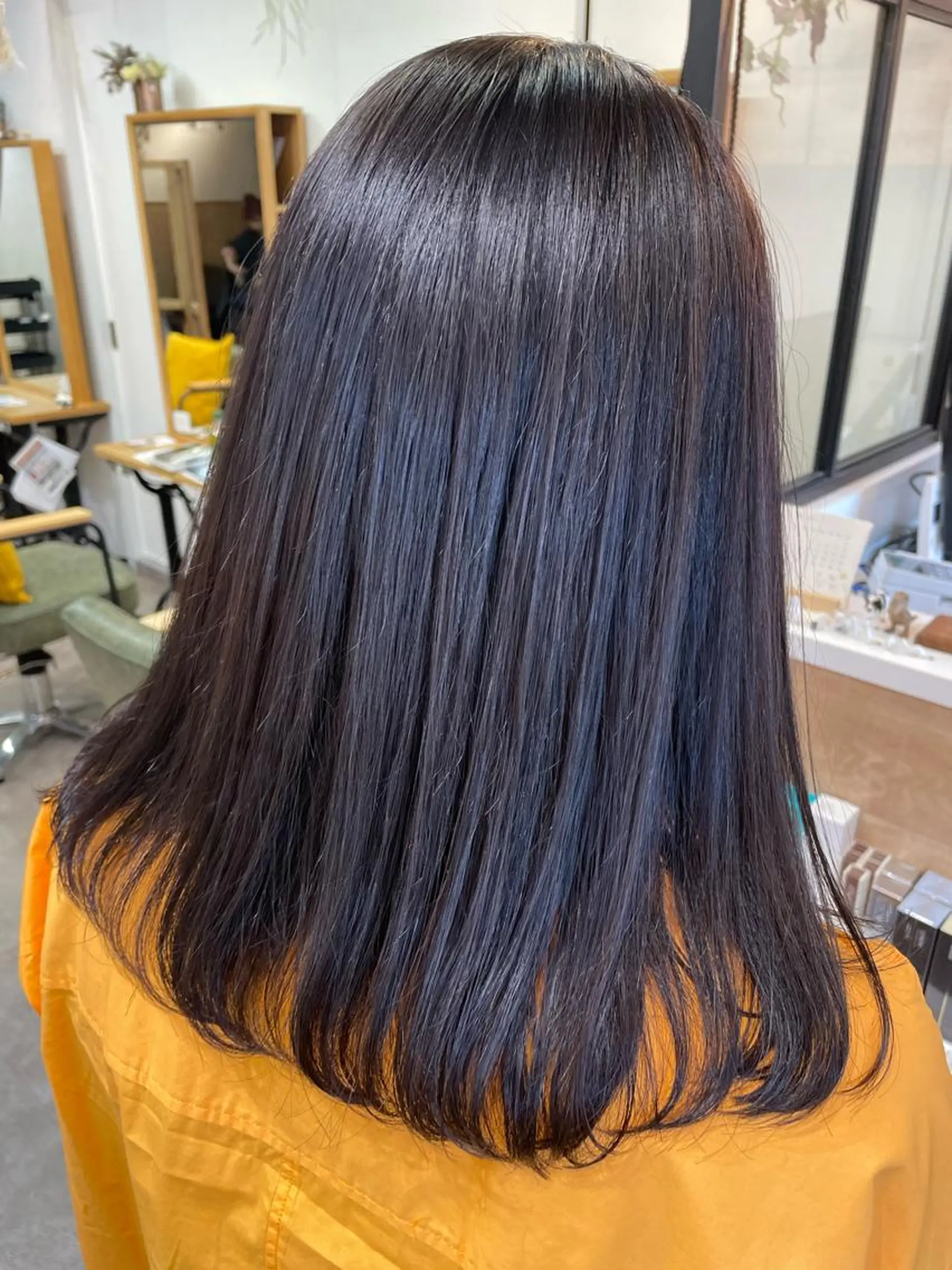 セミロング カラー ヘアカラー トリートメント ブリーチ/ハイトーン 🌏💊RAINEのヘアスタイル