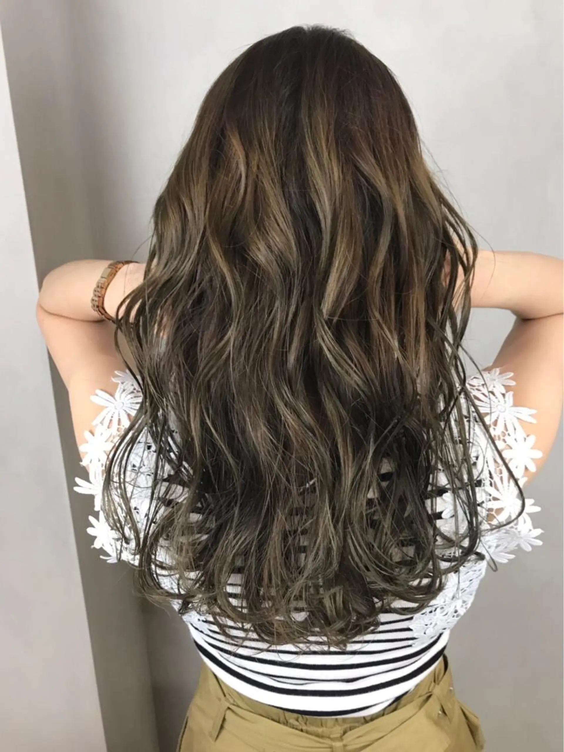 ロング カラー イルミナカラー カット ヘアカラー L’atelier BROCANTE （ラトリエ　ブロカント）所属・BROCANTE立川 karasawa.nのヘアスタイル