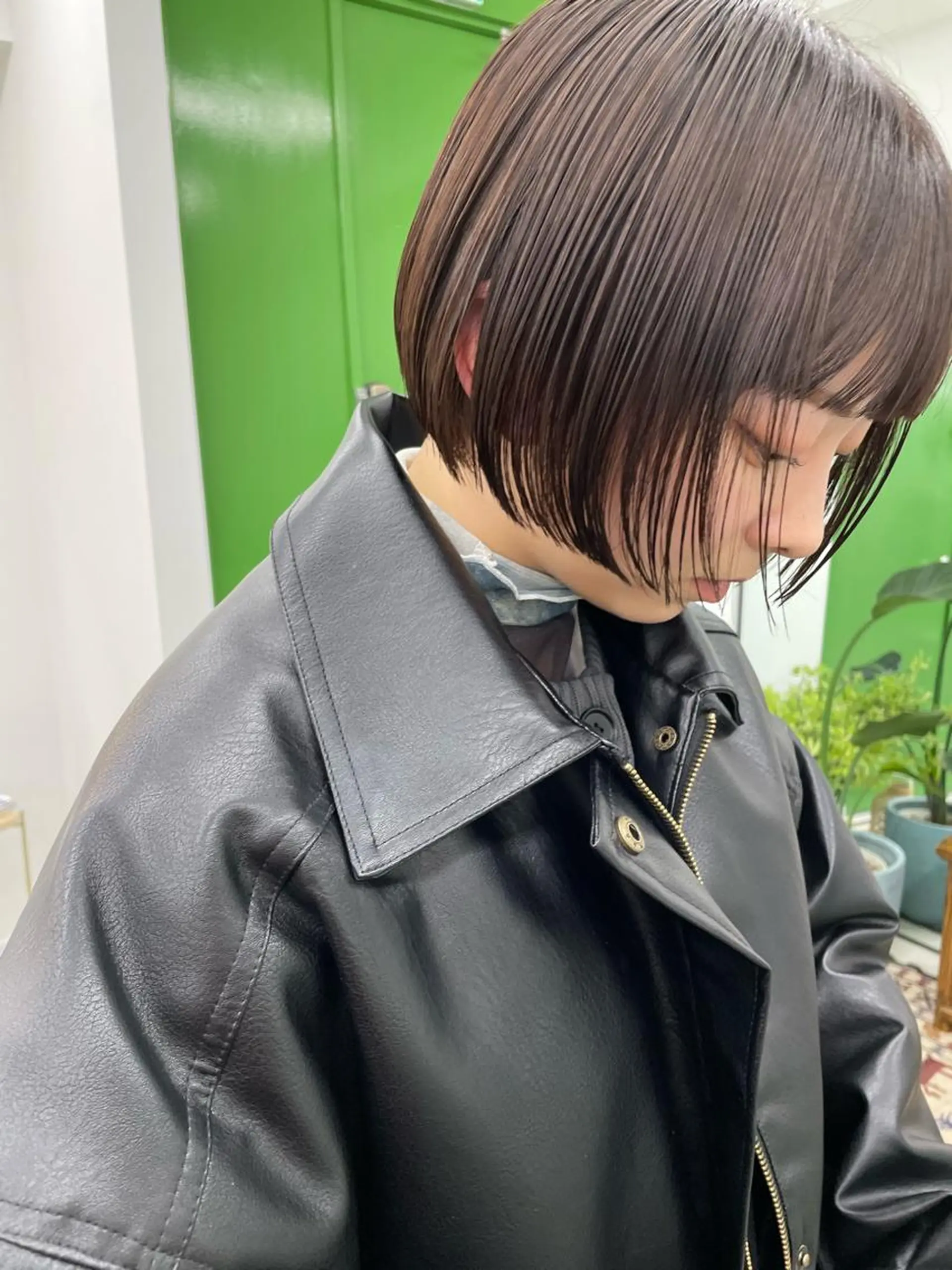 ショート ボブ sica所属・スタイル撮影 モデル募集momoのヘアスタイル