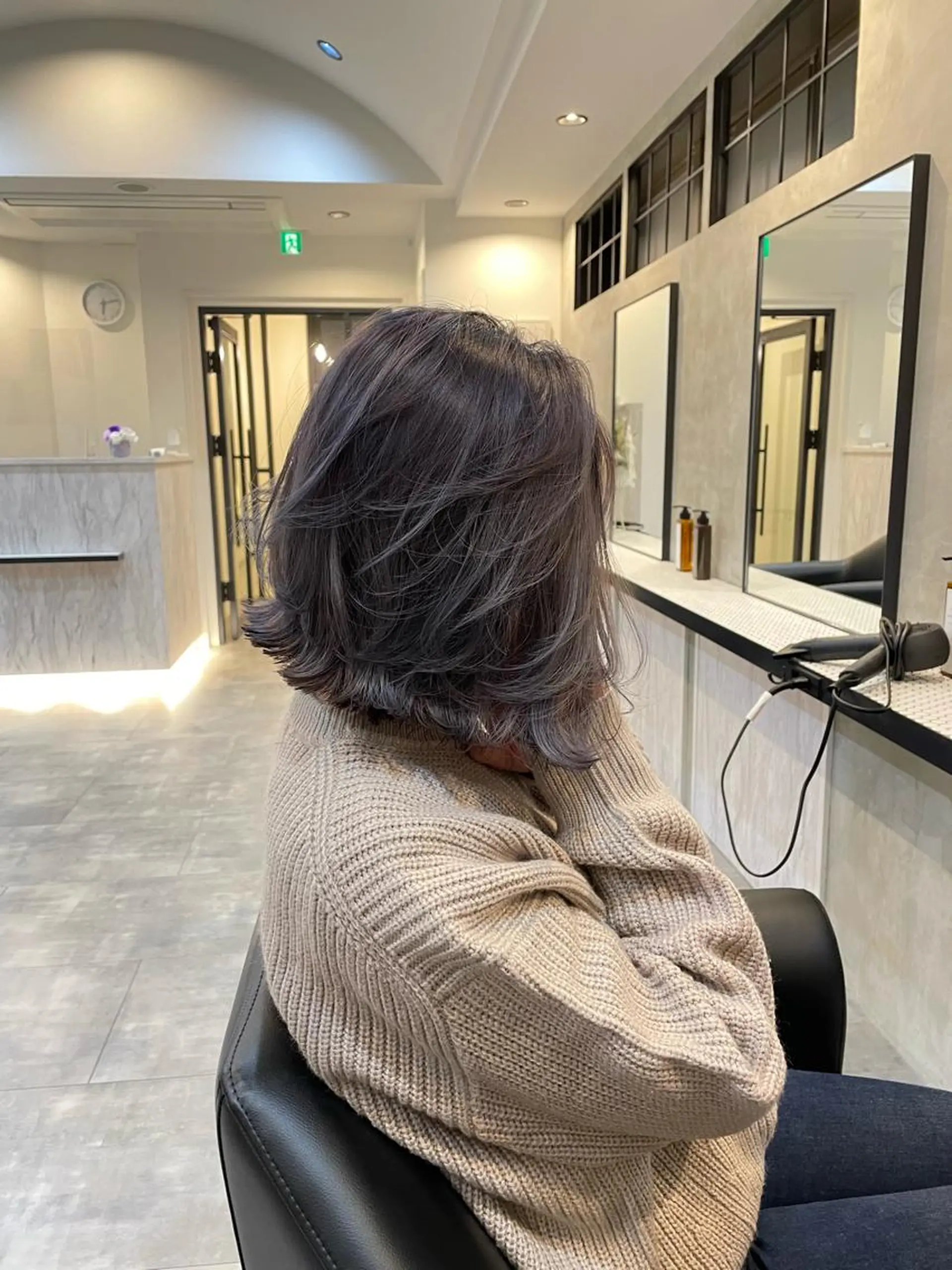 ミディアム 🌹ハッシュカット、 レイヤー韓国ヘア🌹のヘアスタイル