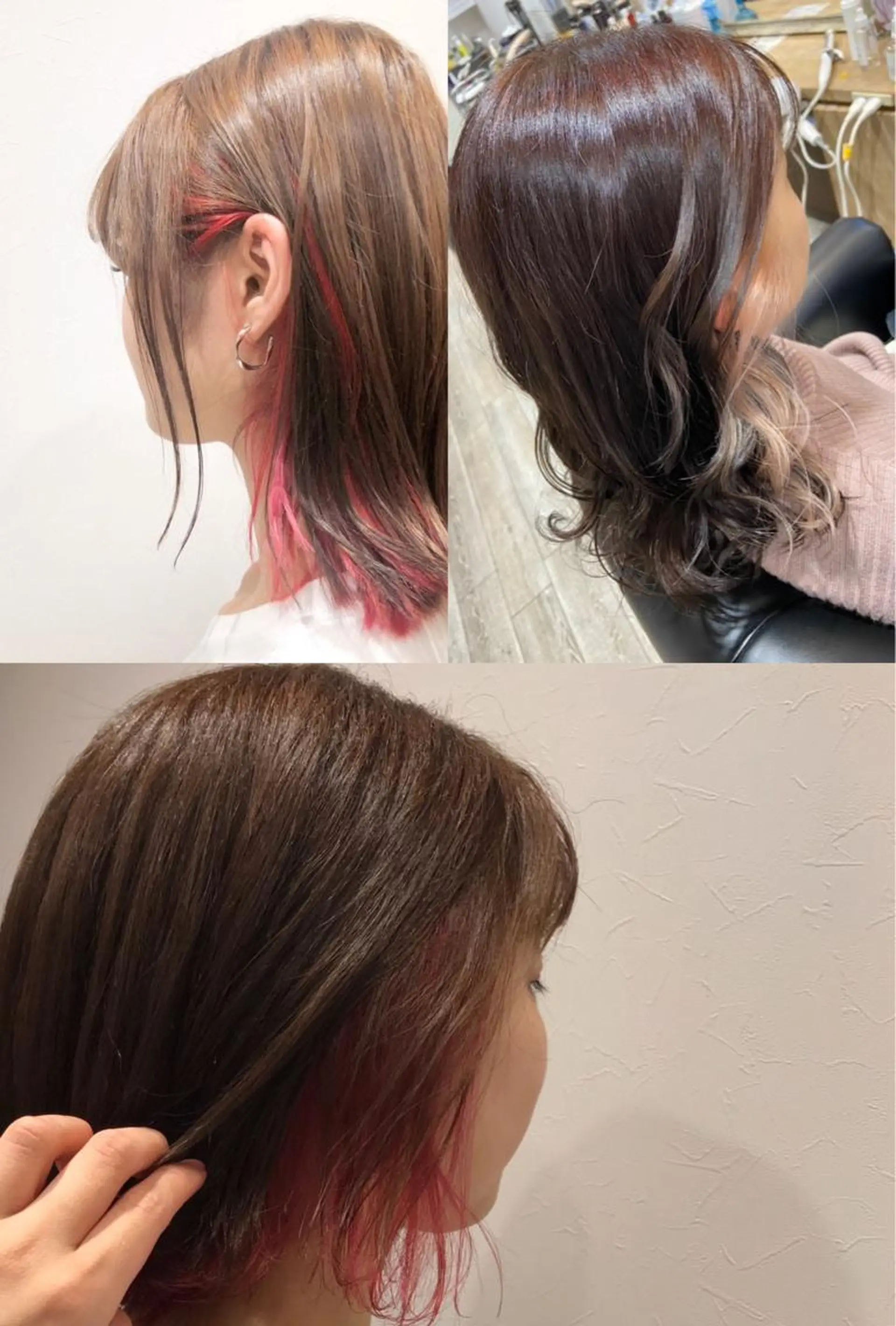 カラー 🪼高評価🪼 💎柴崎の藤咲💎のヘアスタイル