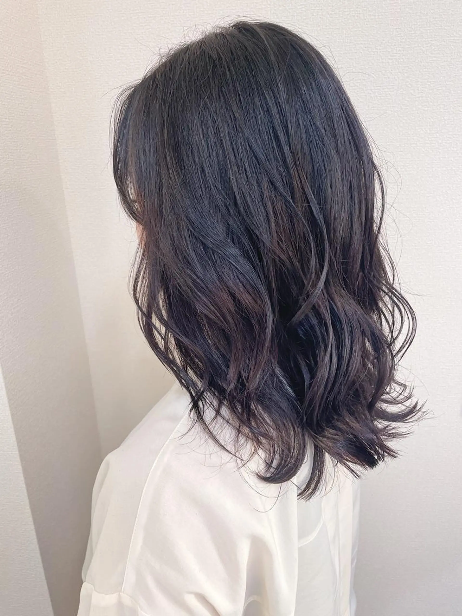 ミディアム カラー ケアブリーチ /髪質 改善/古橋圭史郎のヘアスタイル