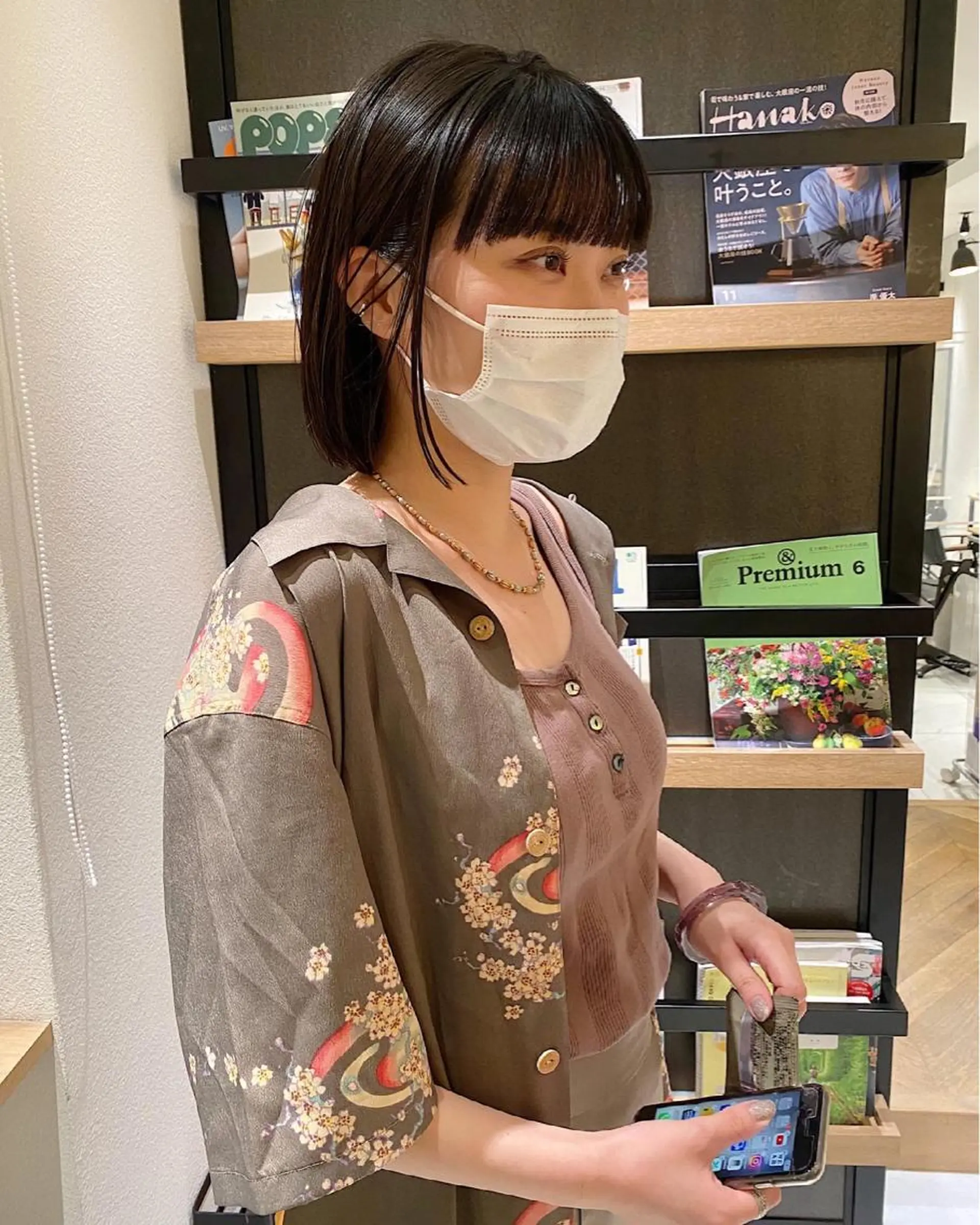 ショート カラー ボブ Pros所属・🌙nana/ボブ /酸性ストレート🌙のヘアスタイル