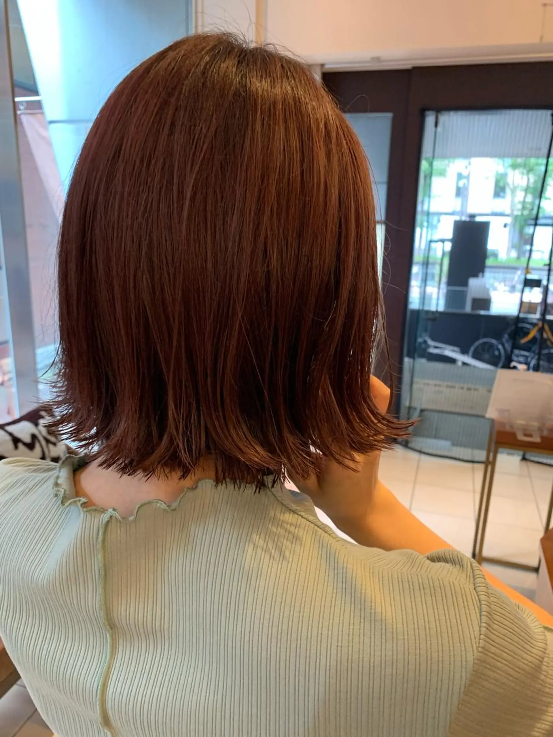 ショート カラー カット ヘアカラー トリートメント ハイトーンカラー🩵 耳ツボジュエリー👂のその他イメージ