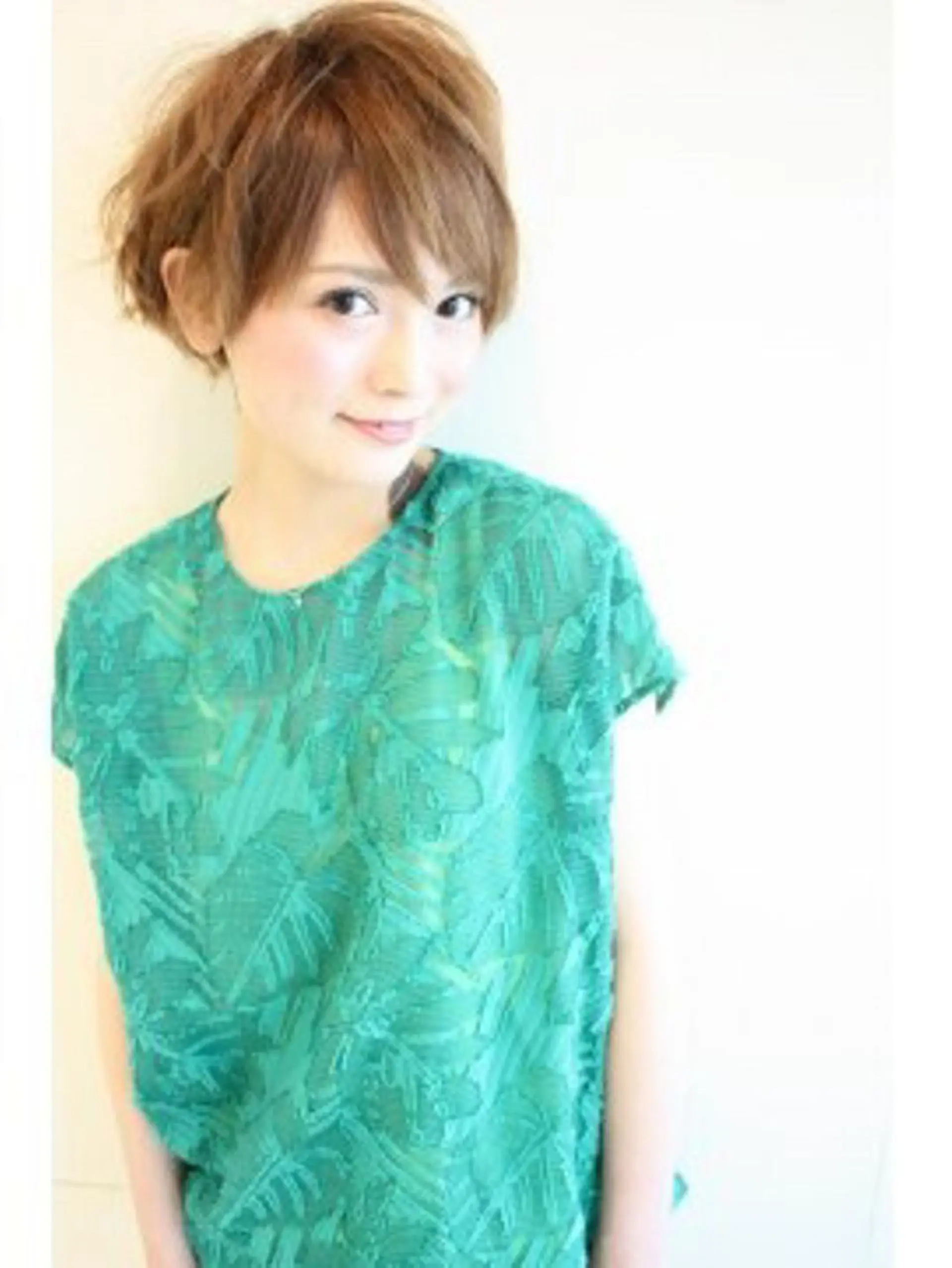 ショート カラー パーマ 美容室tuuli 大名店所属・tuuli トゥーリのヘアスタイル