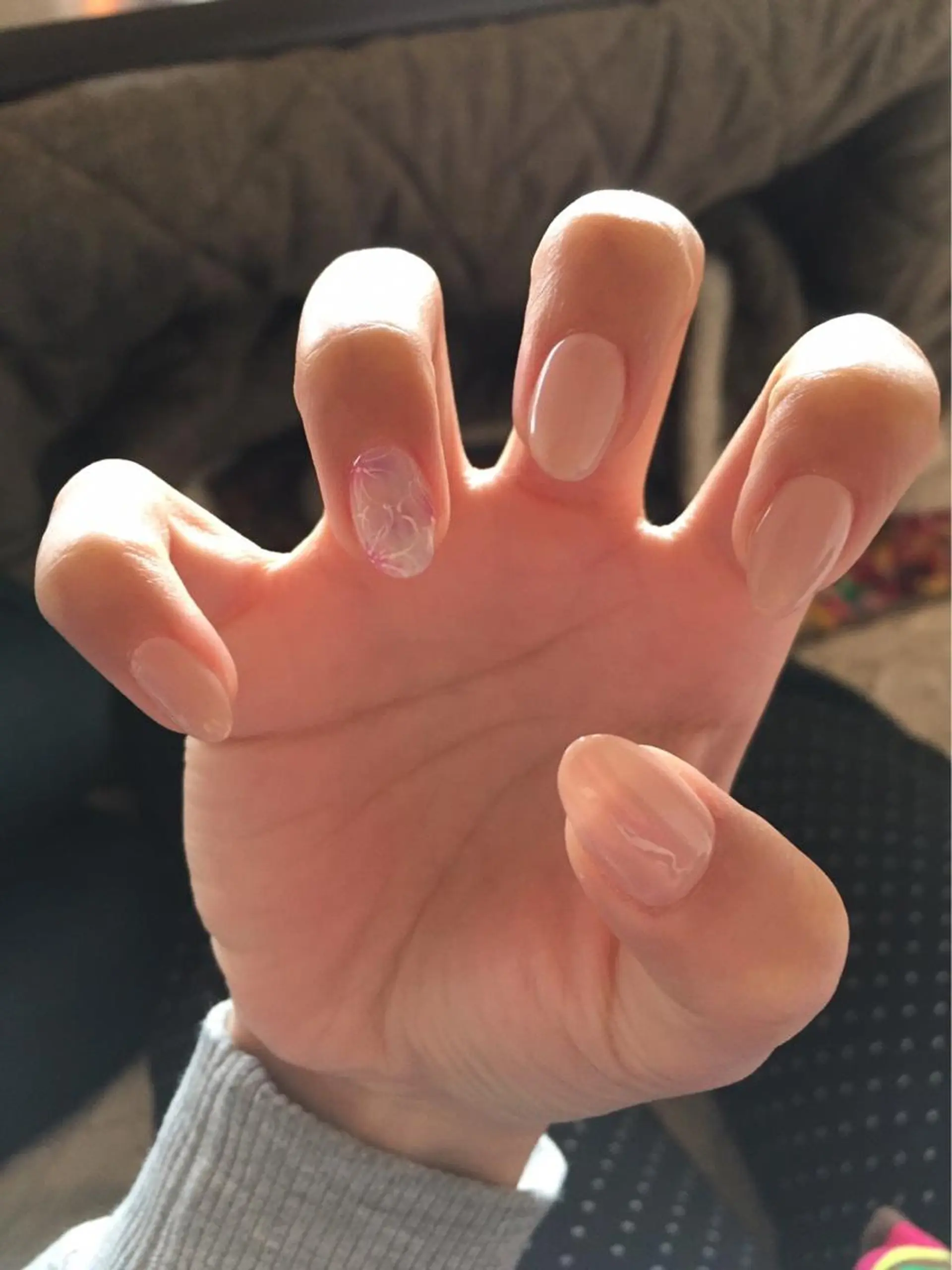 ネイル シンプルネイル ツメトマツゲ .のネイルデザイン