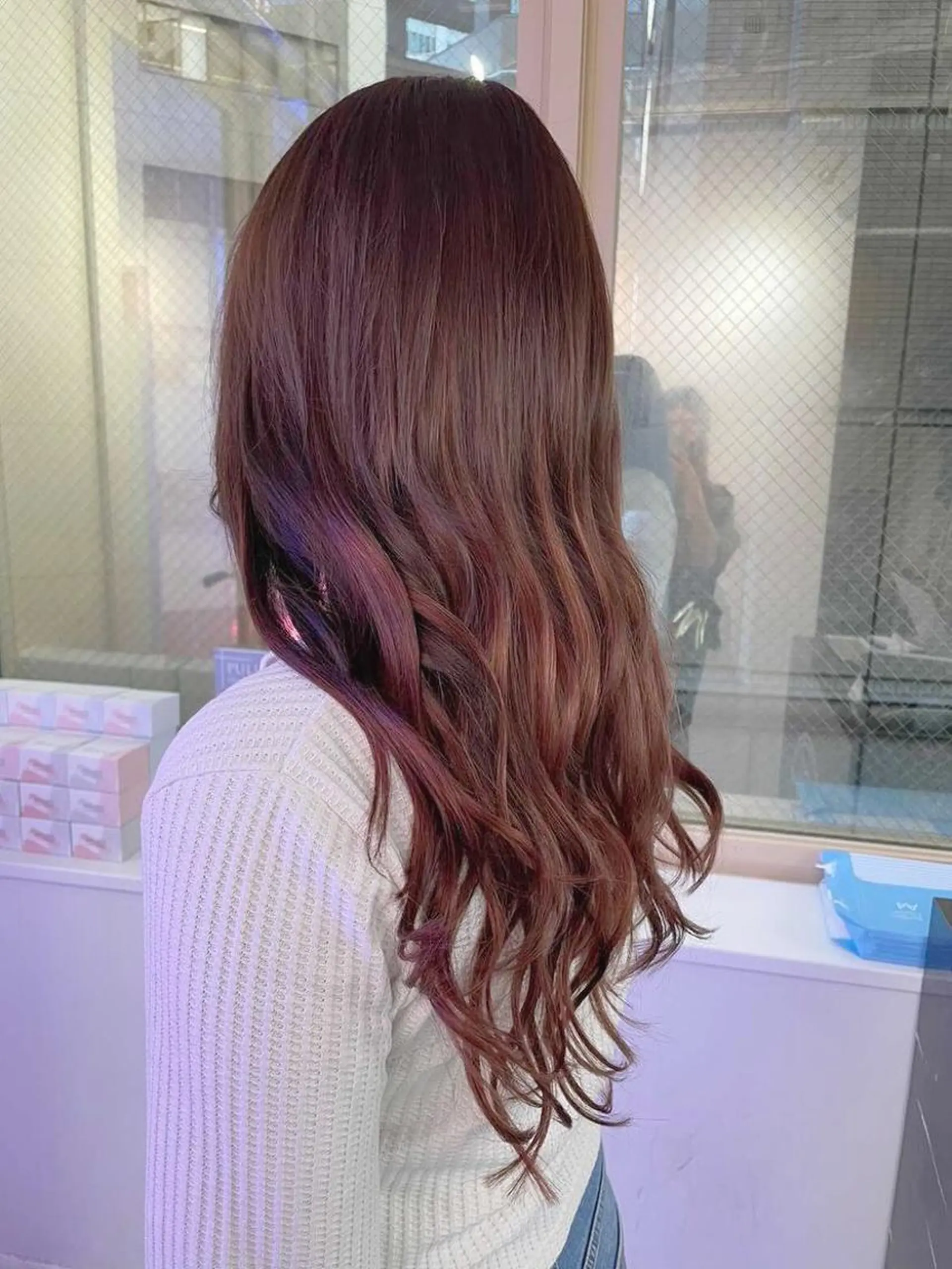 ロング カラー エクステ grow所属・🧡YUKA🧡 渋谷/ﾌﾟﾙｴｸｽﾃのヘアスタイル