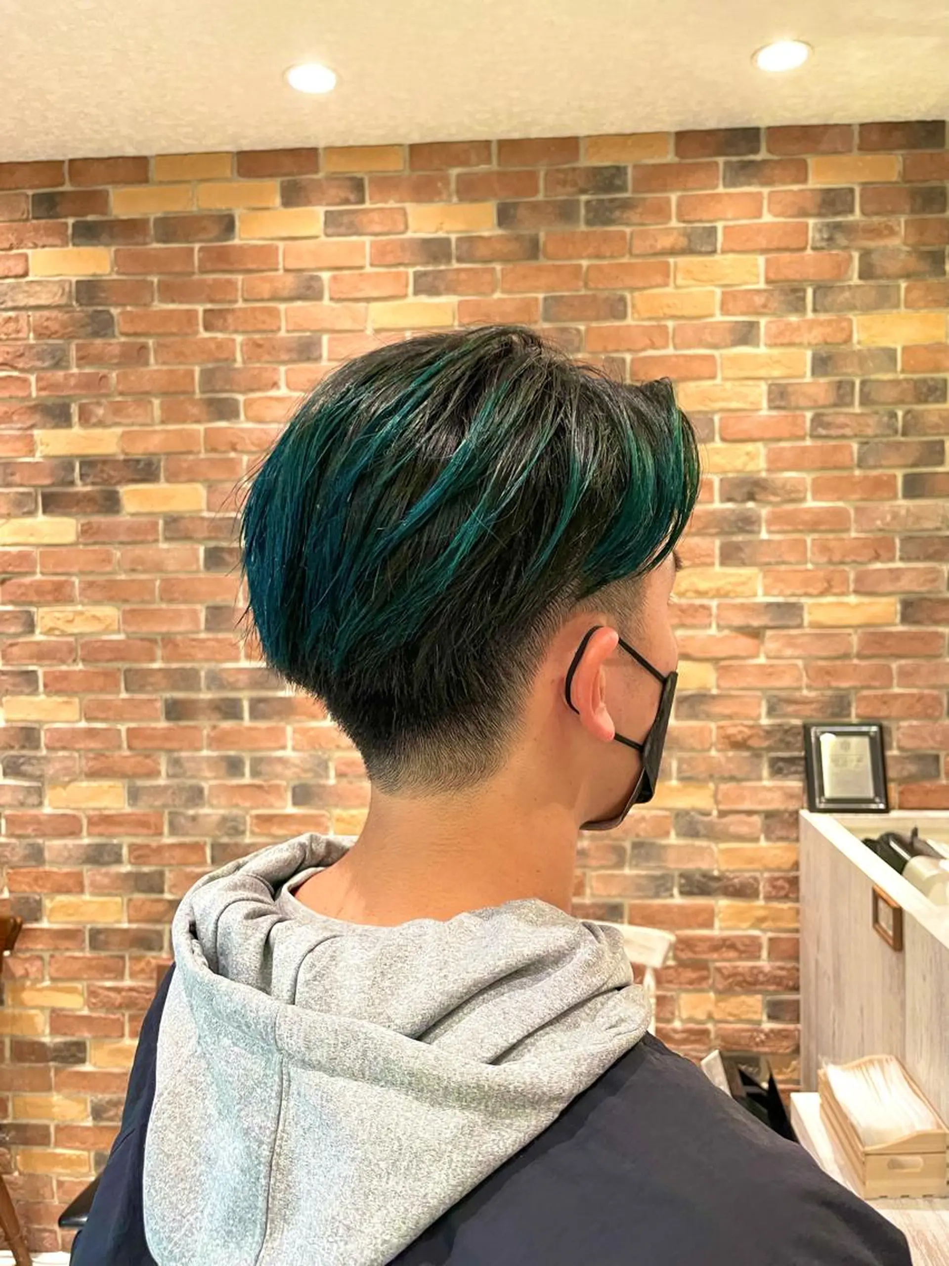 ショート カラー メッシュ カラー/髪質改善 レイヤー/vagueのヘアスタイル