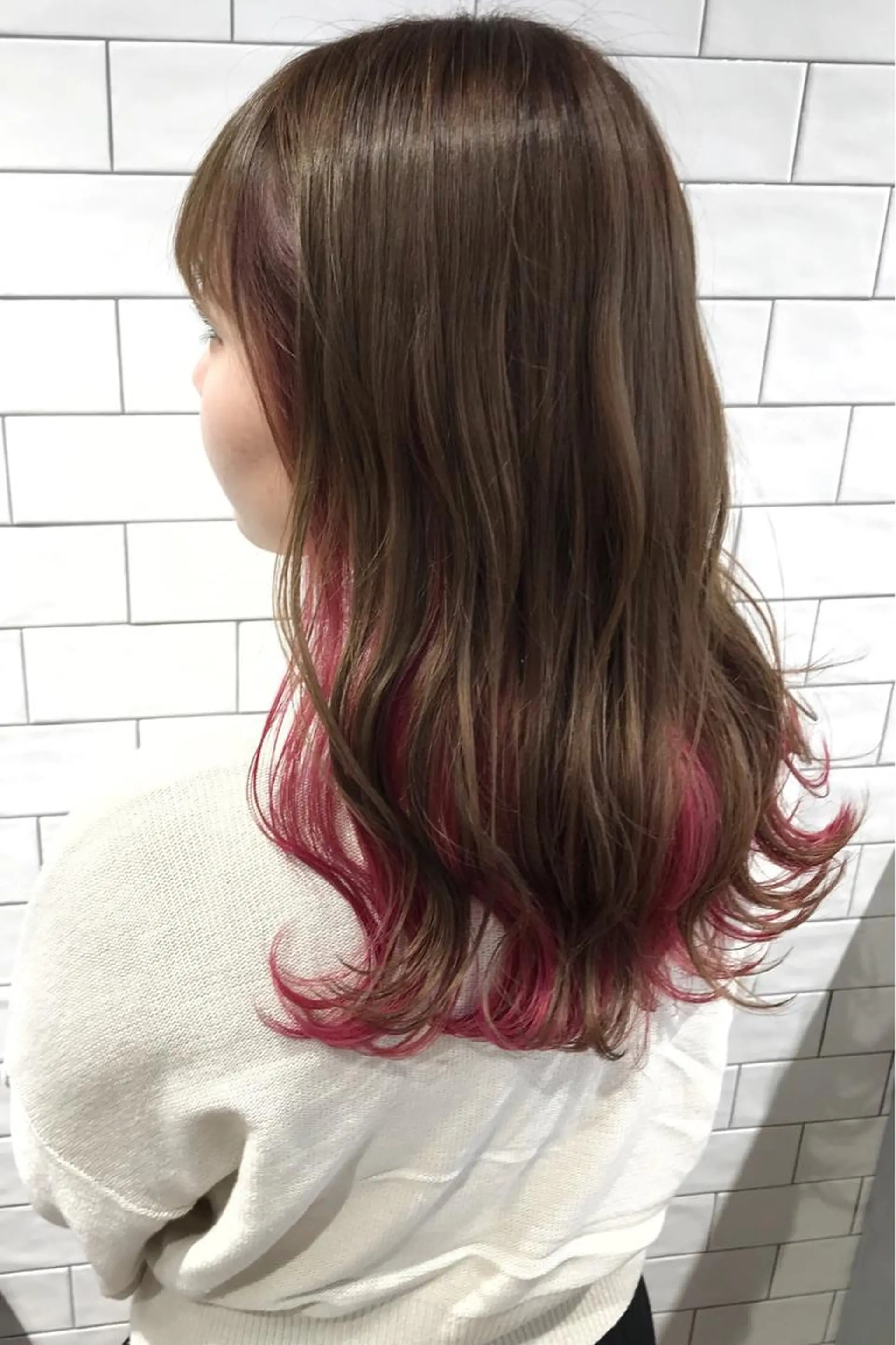 ロング カラー ハイライトカラー ハイライト ヘアカラー 原山 直人のヘアスタイル