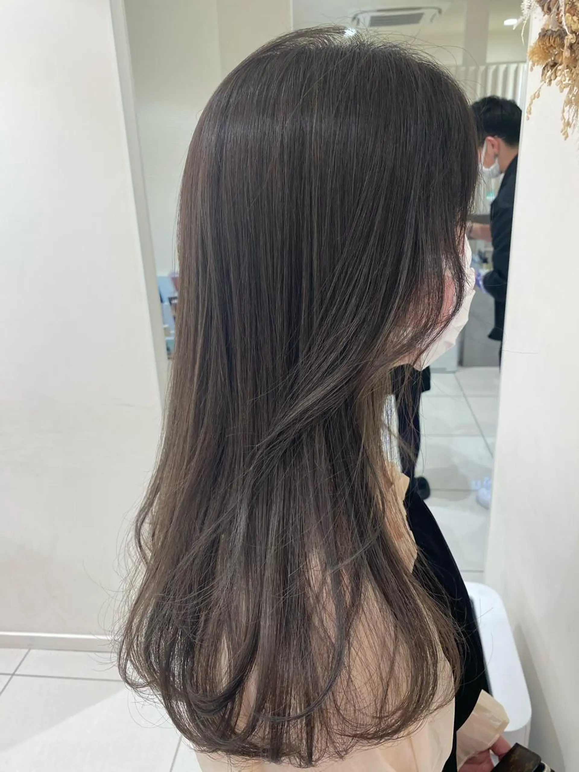 ロング カラー ヘアアレンジ マツエク・マツパ 💎耳ツボジュエリー ×銀座美容室💎のヘアスタイル