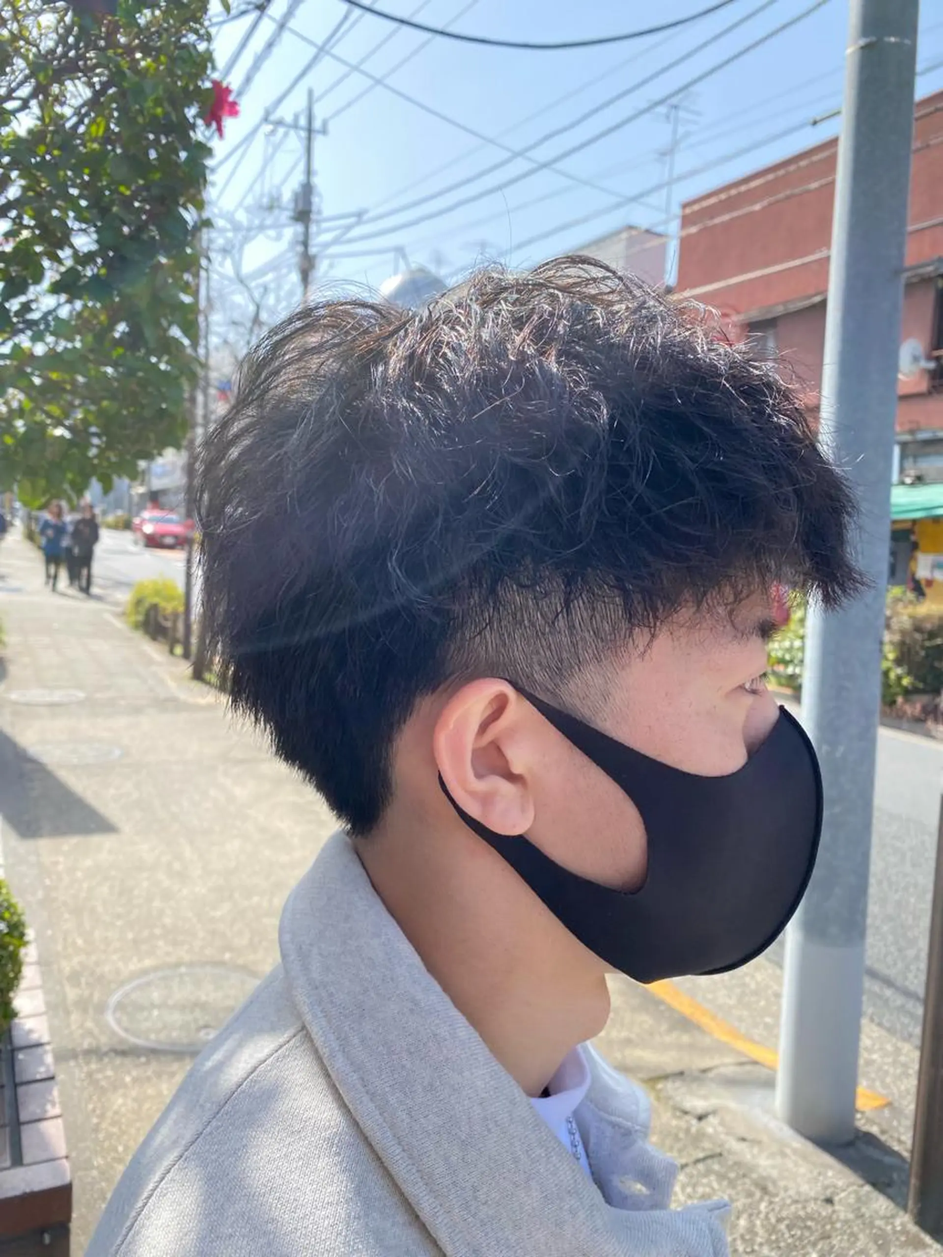 ショート パーマ メンズ メンズパーマ 🌈髪質改善TR 艶カラーユウダイ🌈のヘアスタイル