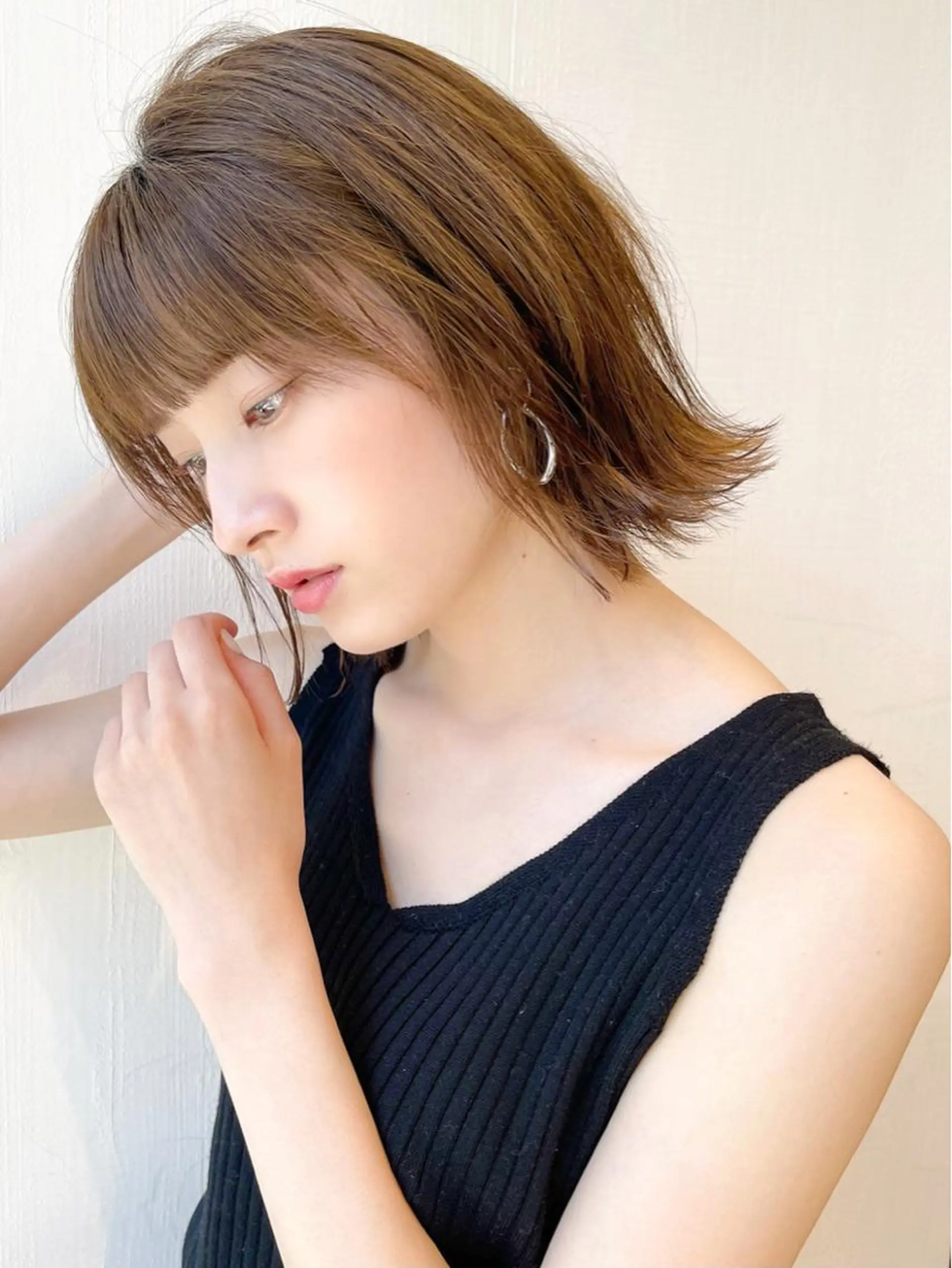 ミディアム 【似合わせショート】 お悩み解決/ショータのヘアスタイル