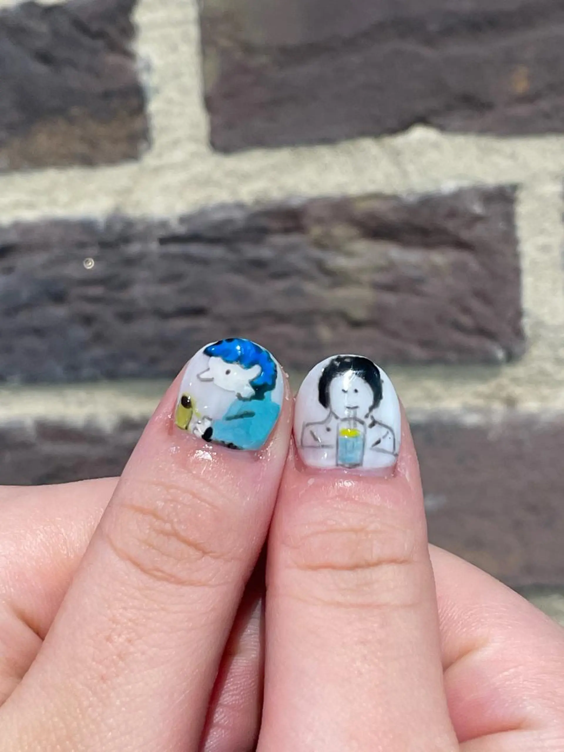 ネイル アートネイル メンズネイル ハンドネイル メンズ/艶髪/カラー サクラ🌸のヘアスタイル