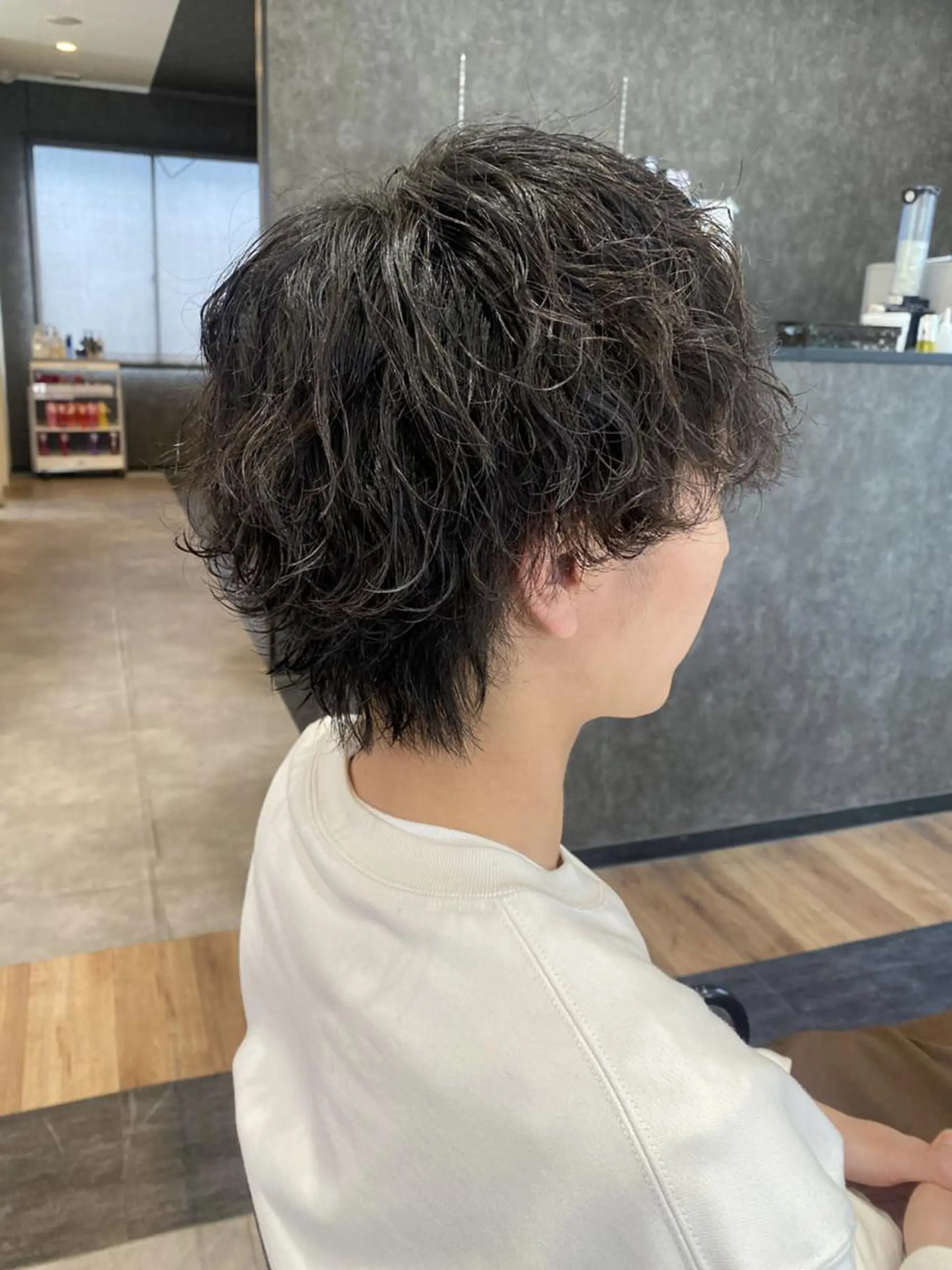 パーマ メンズ カット パーマ ブリーチ縮毛矯正/ 髪質改善💎中野紀恵のヘアスタイル