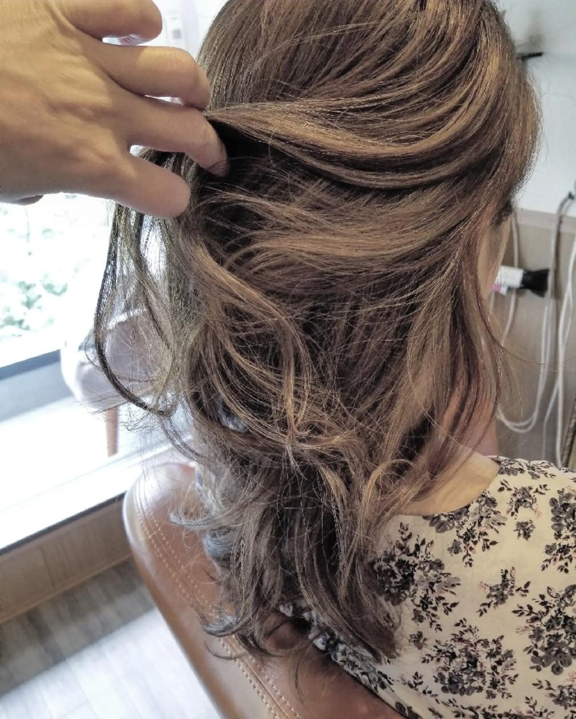 カラー ロング 外国人風カラー トリートメント カット ヘアカラー パーマ spa hair  ark 富井直美のヘアスタイル