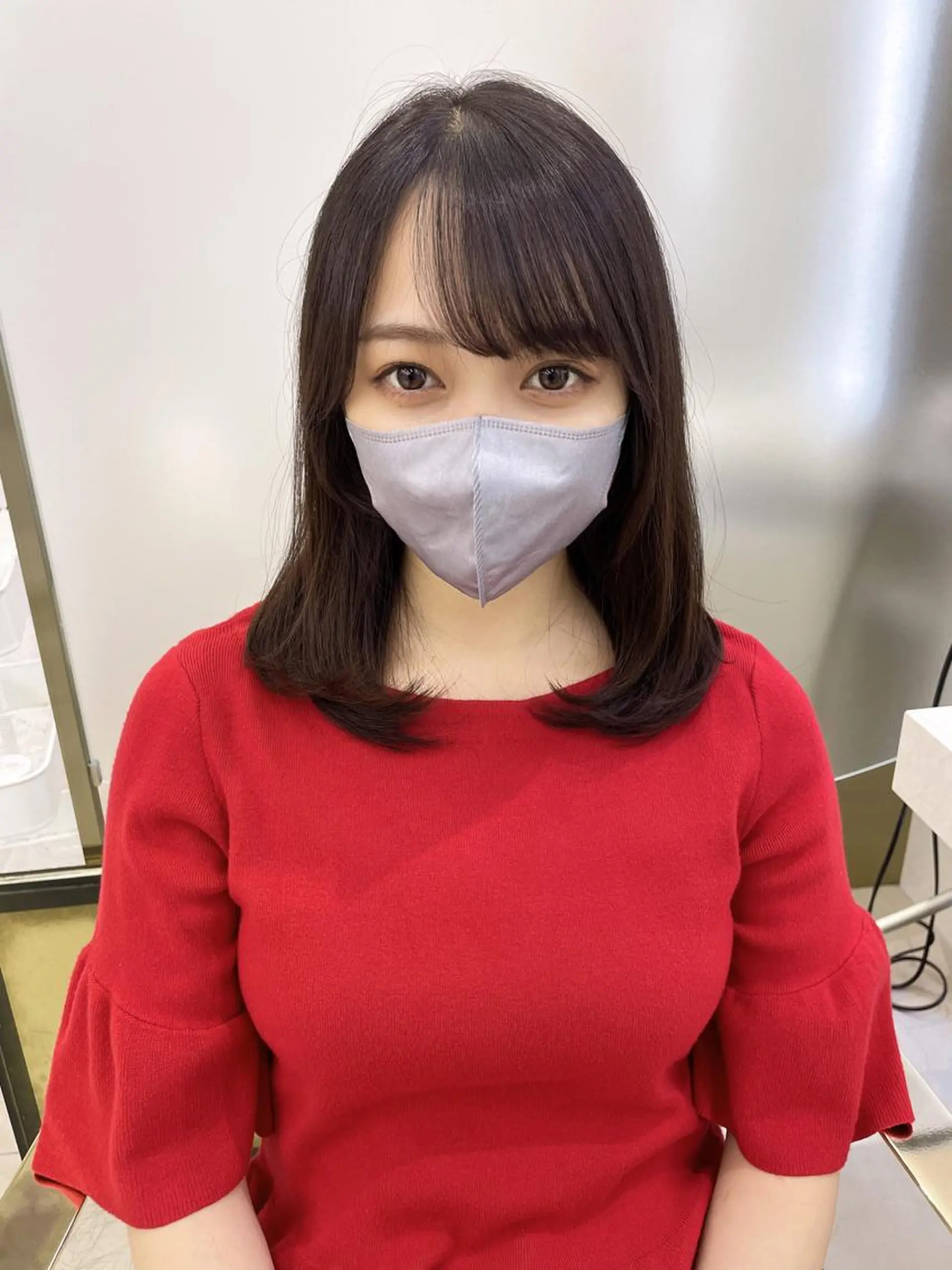 ミディアム COA GINZA 空也/前髪/顔まわりのヘアスタイル