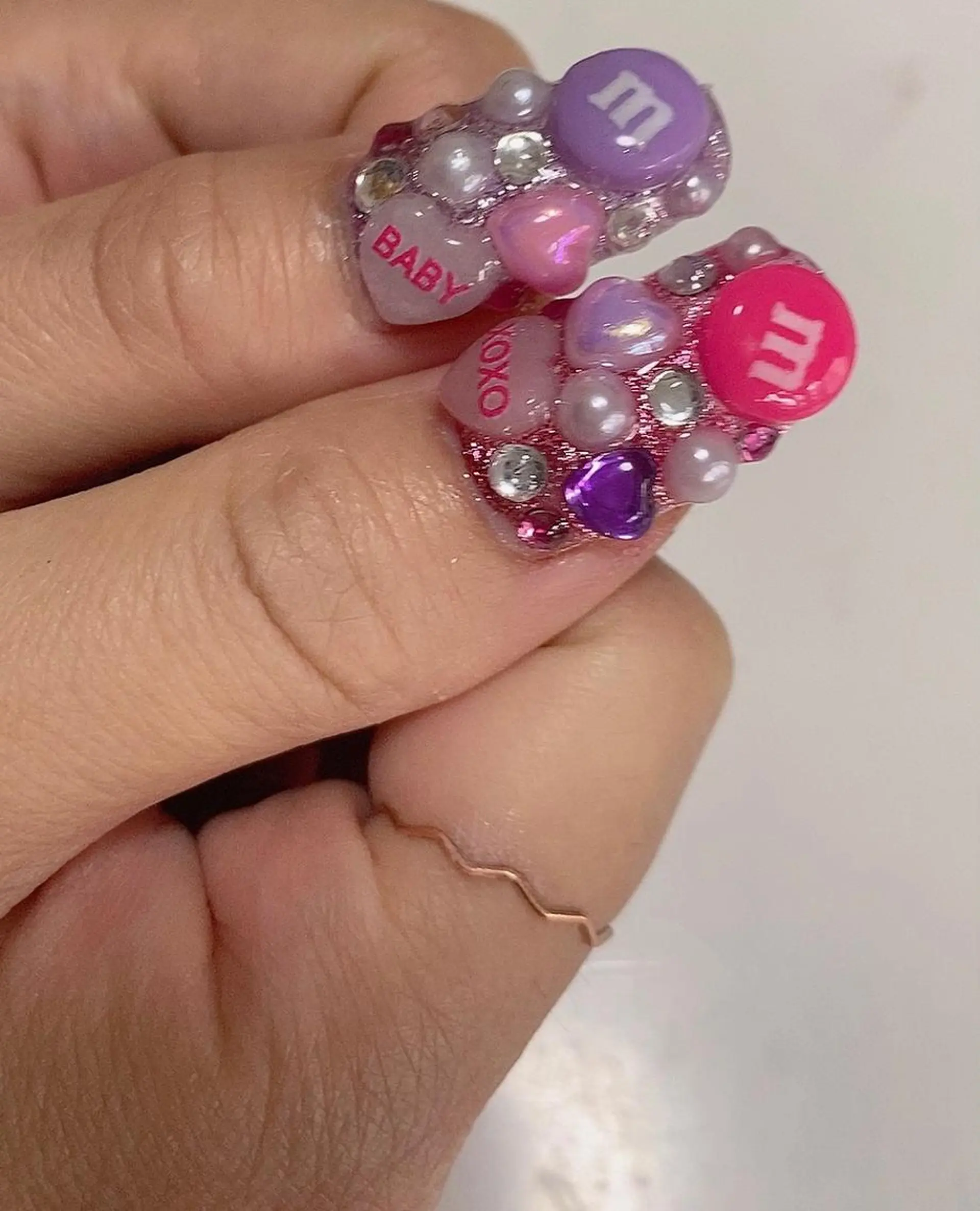 ネイル 高草木 桃香のネイルデザイン