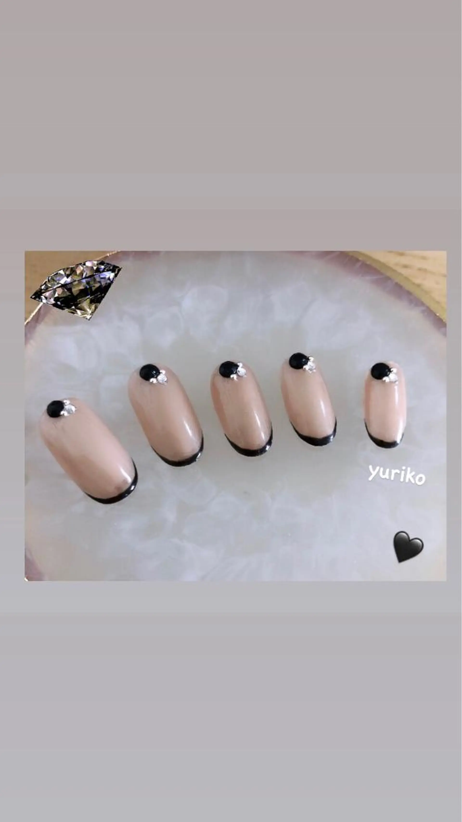 ネイル ハンドネイル 宮本 百合子のネイルデザイン