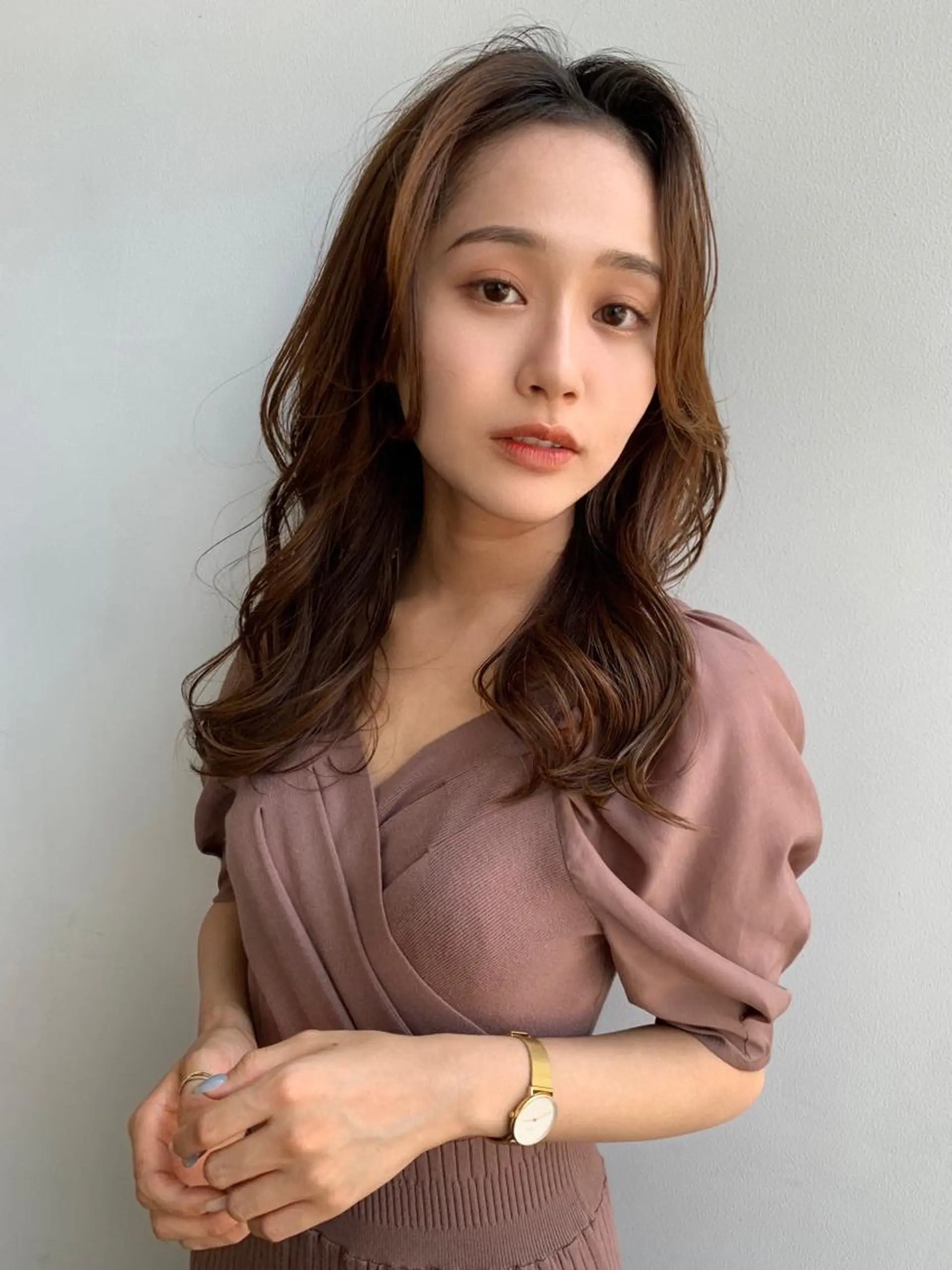 セミロング トリートメント Zinaセントラル所属・須田 ゆかりのヘアスタイル