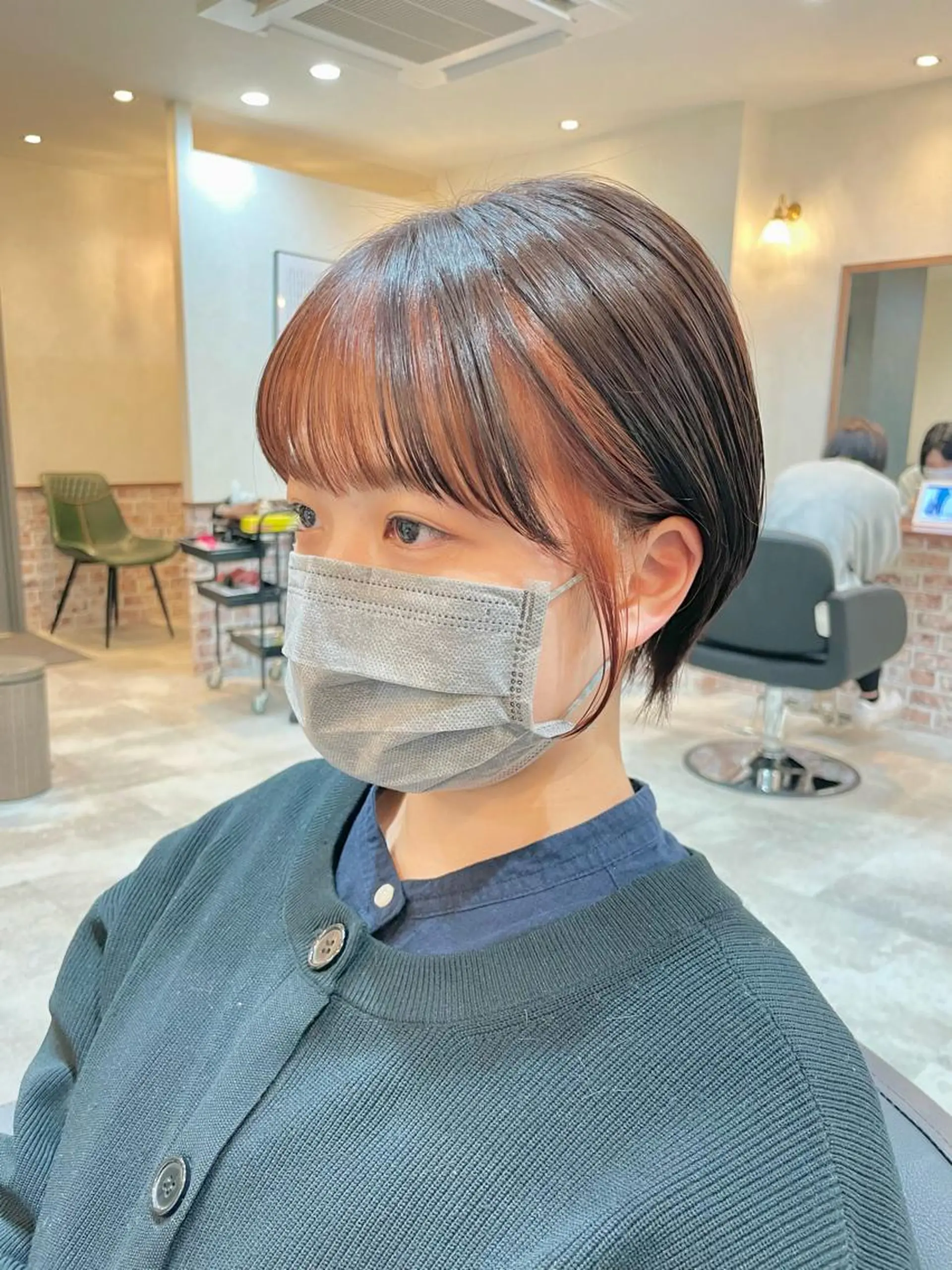 ショート カラー カット ヘアカラー トリートメント limit陽平 ショート/ボブのヘアスタイル