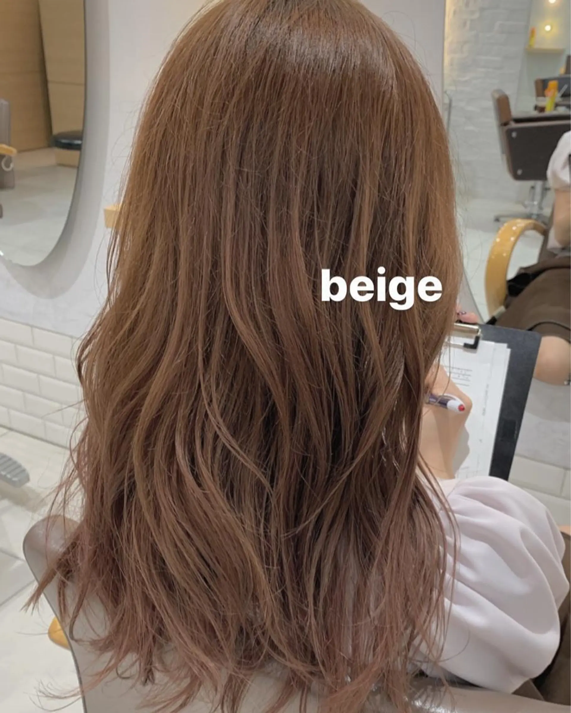 セミロング カラー 山下恋佳/矢場町/ ブリーチ/ショートのヘアスタイル