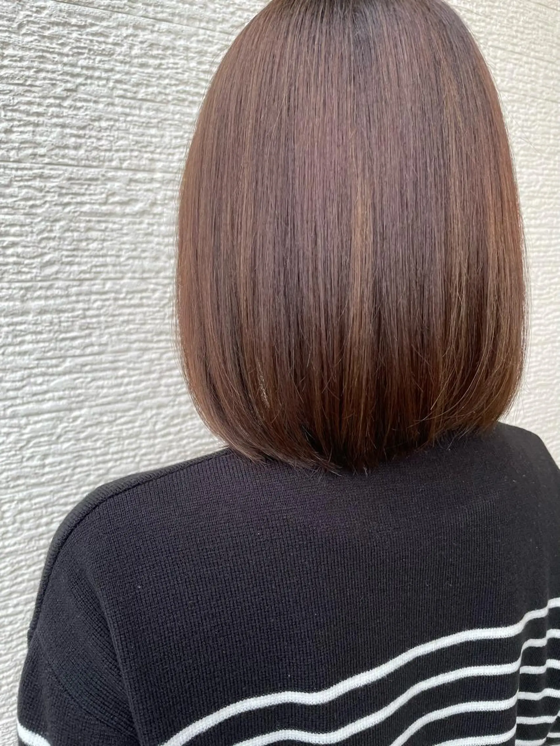 カラー アッシュ ベージュカラー 新谷 玲日のヘアスタイル