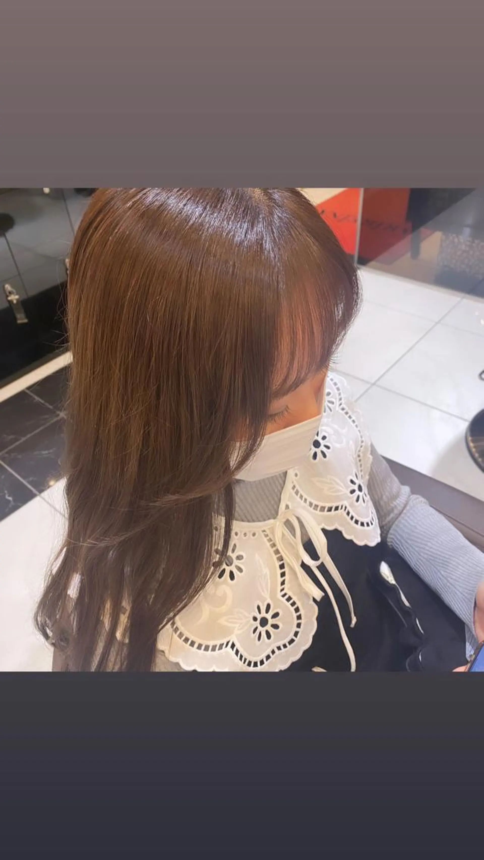 ロング カラー 韓国風ヘア 撮影モデル募集中 rina 🦋のヘアスタイル