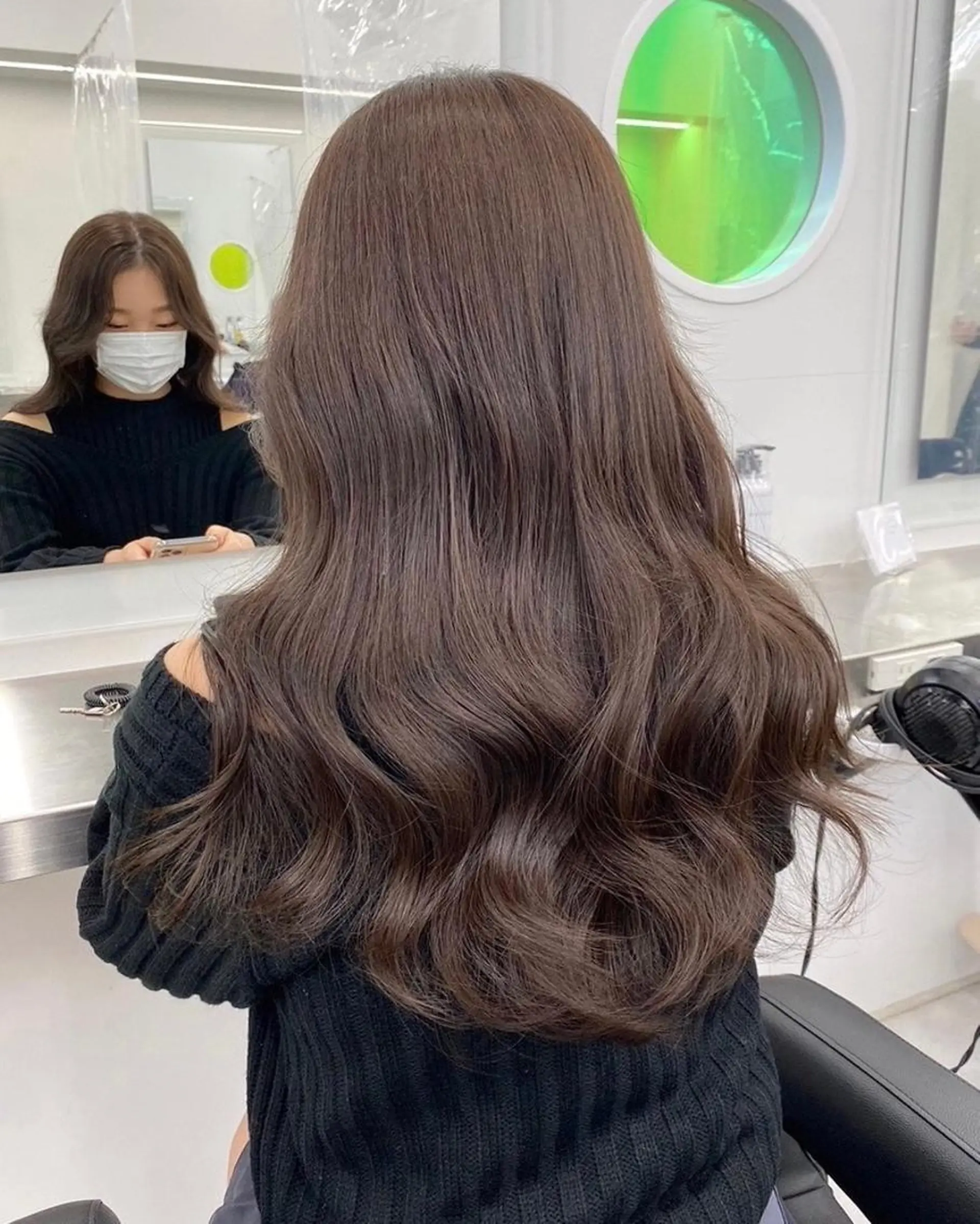 カラー 赤み消し透明感🍀 ブリーチなし🍀のヘアスタイル