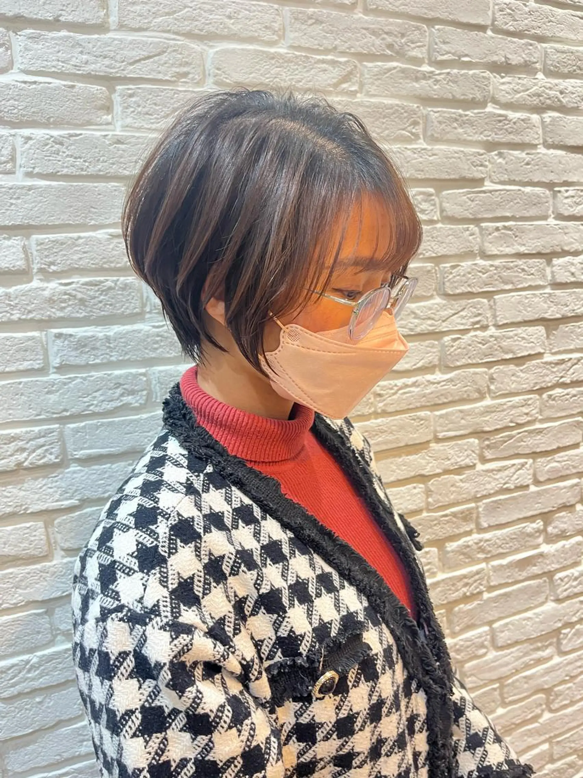 ショート ショートボブ 丸みショート ボブ くびれヘア ショートヘア &STORIES所属・襟足でお悩みの方✂︎ くびれ職人ハシモトのヘアスタイル