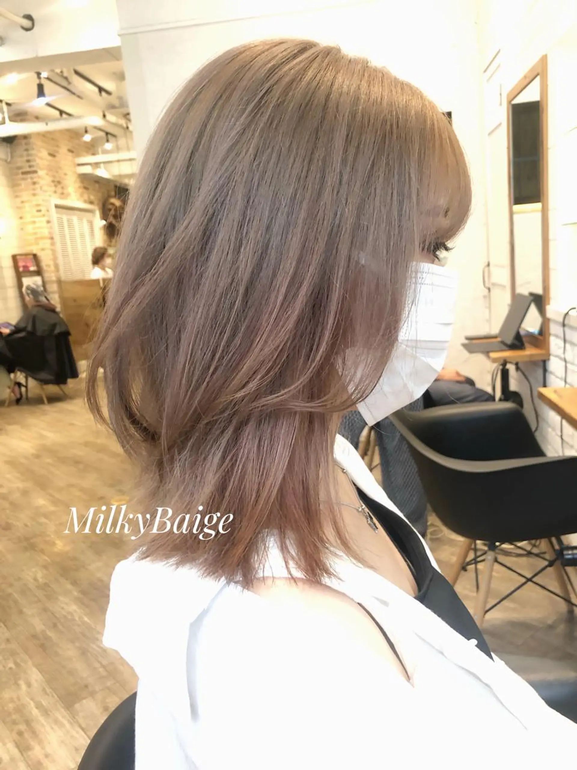 セミロング Hair Salon BOTTOMS所属・✨透明感ケアカラー✨ 長野ゆきなのヘアスタイル