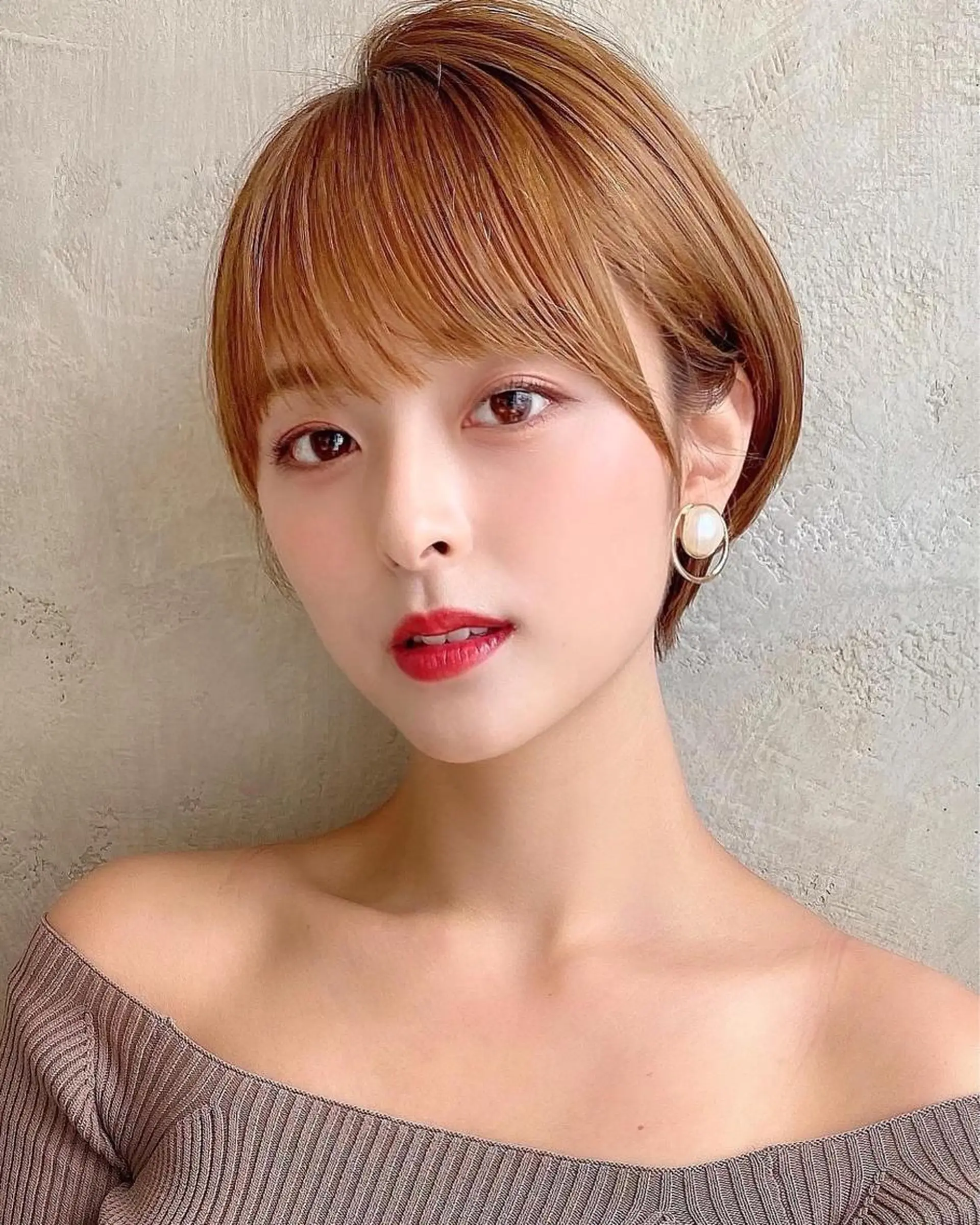 ショート ショートボブ ボブ ショートヘア On所属・新宿　ショート・ボブ カットモデル募集のヘアスタイル