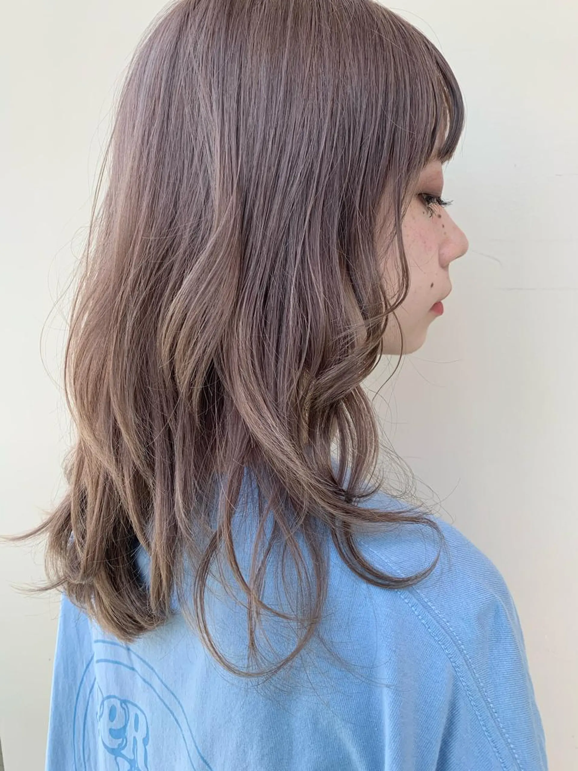 カラー 本格韓国ヘア🇰🇷 【uni】キューさんのヘアスタイル