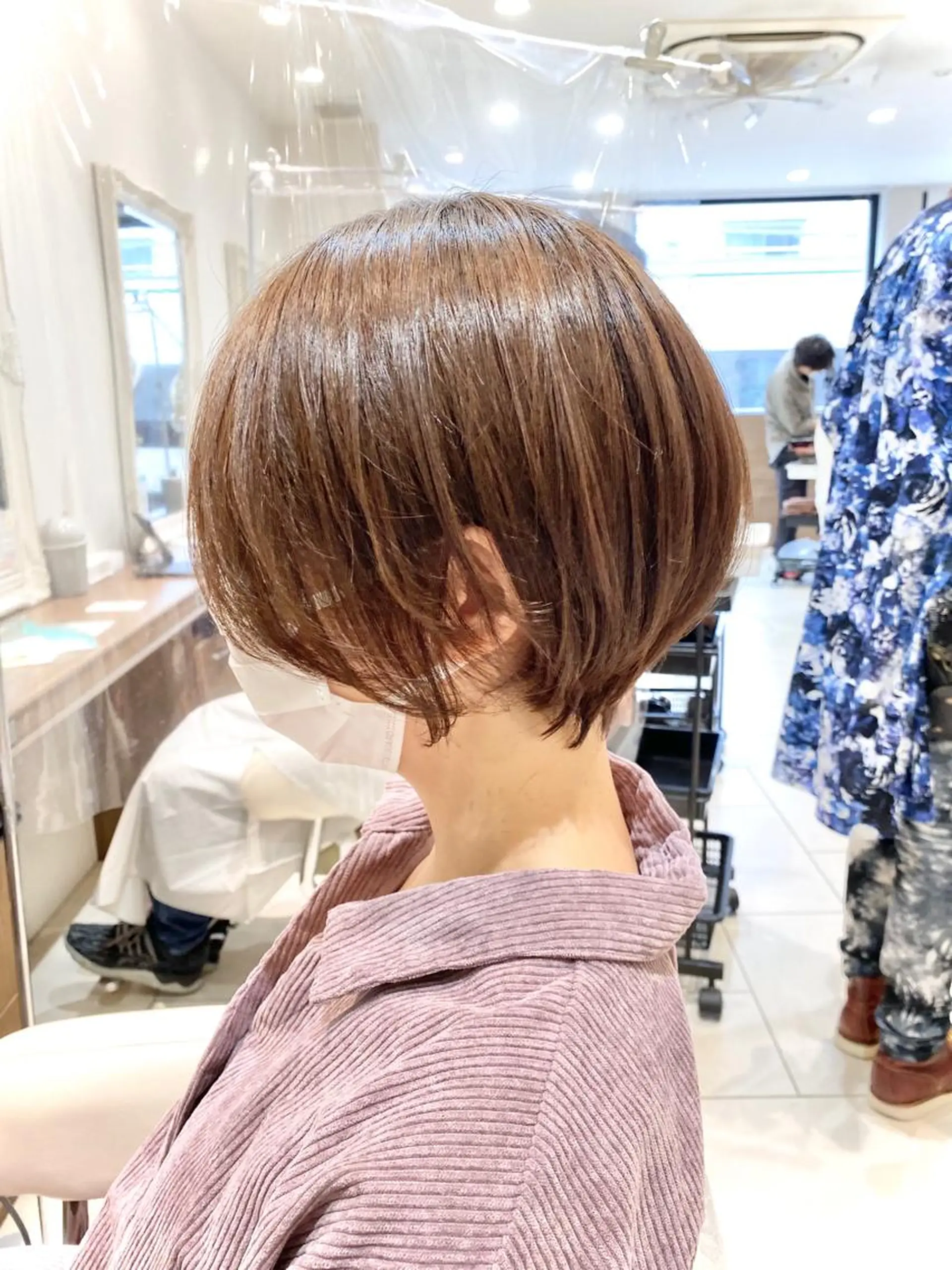 ショート カラー 横山 直輝のヘアスタイル