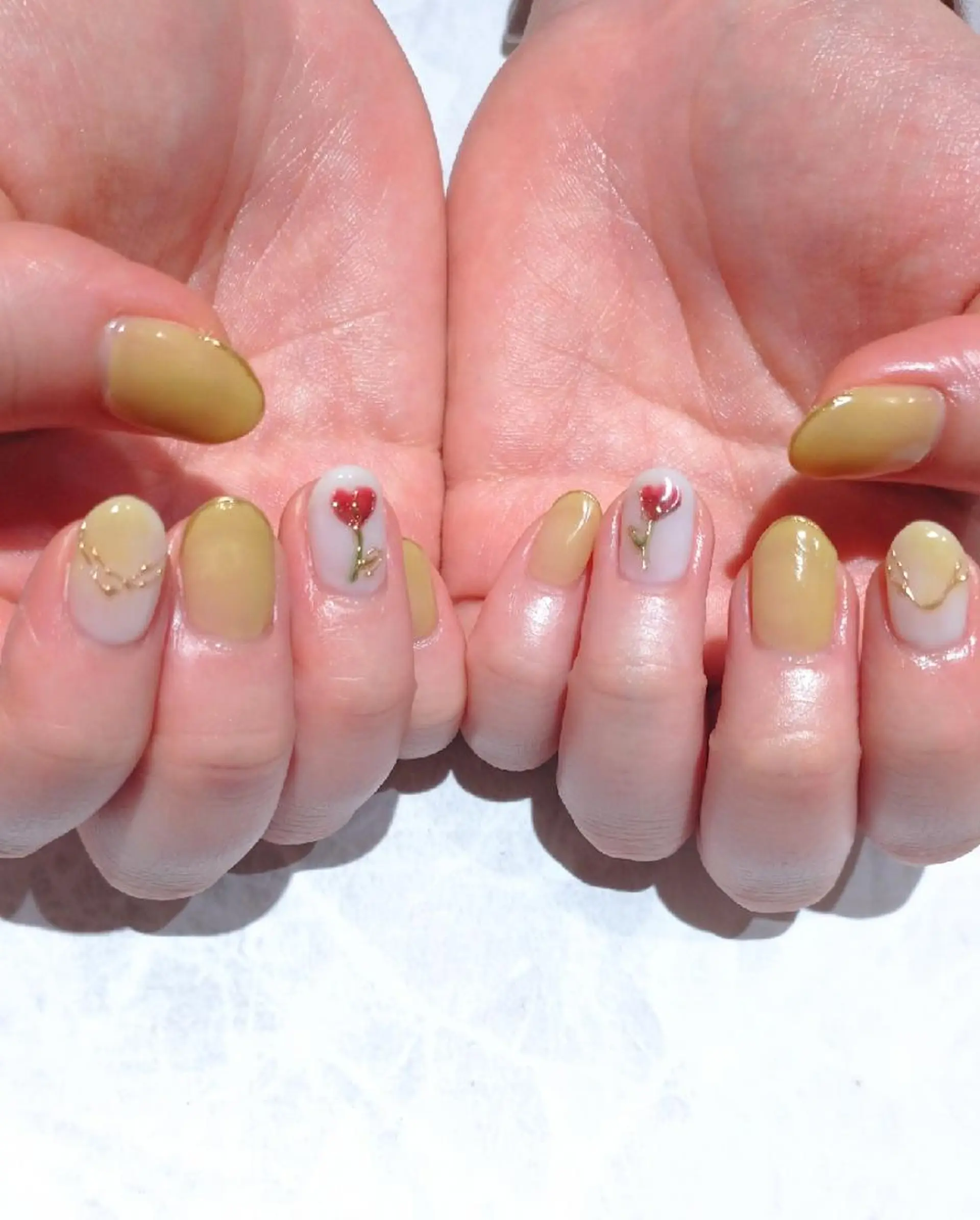 ネイル ハンドネイル 會田 瑠衣のネイルデザイン