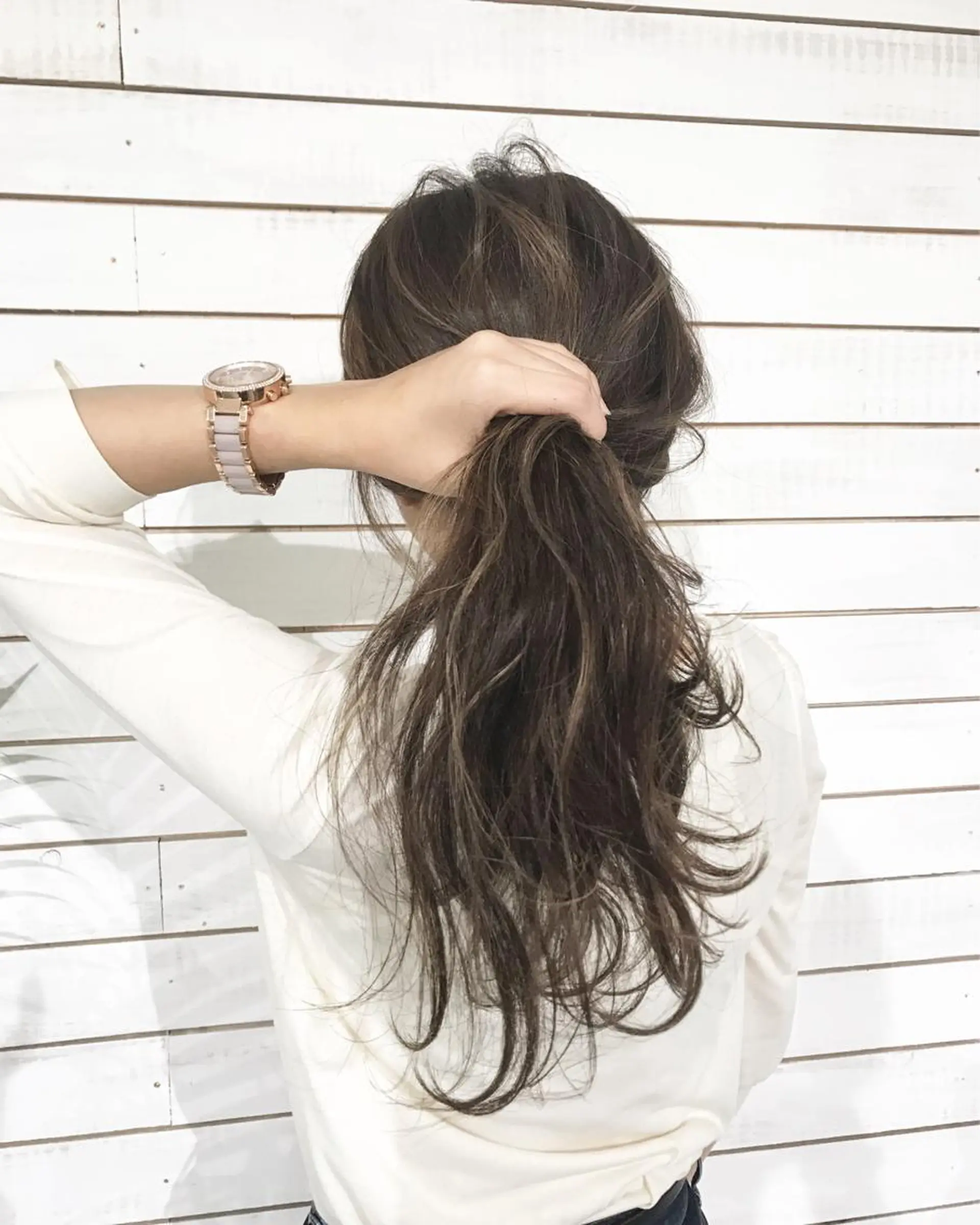 ロング ハイライト BANK'S hair所属・💐ケラチン 髪質改善寺坂雄飛💐のヘアスタイル