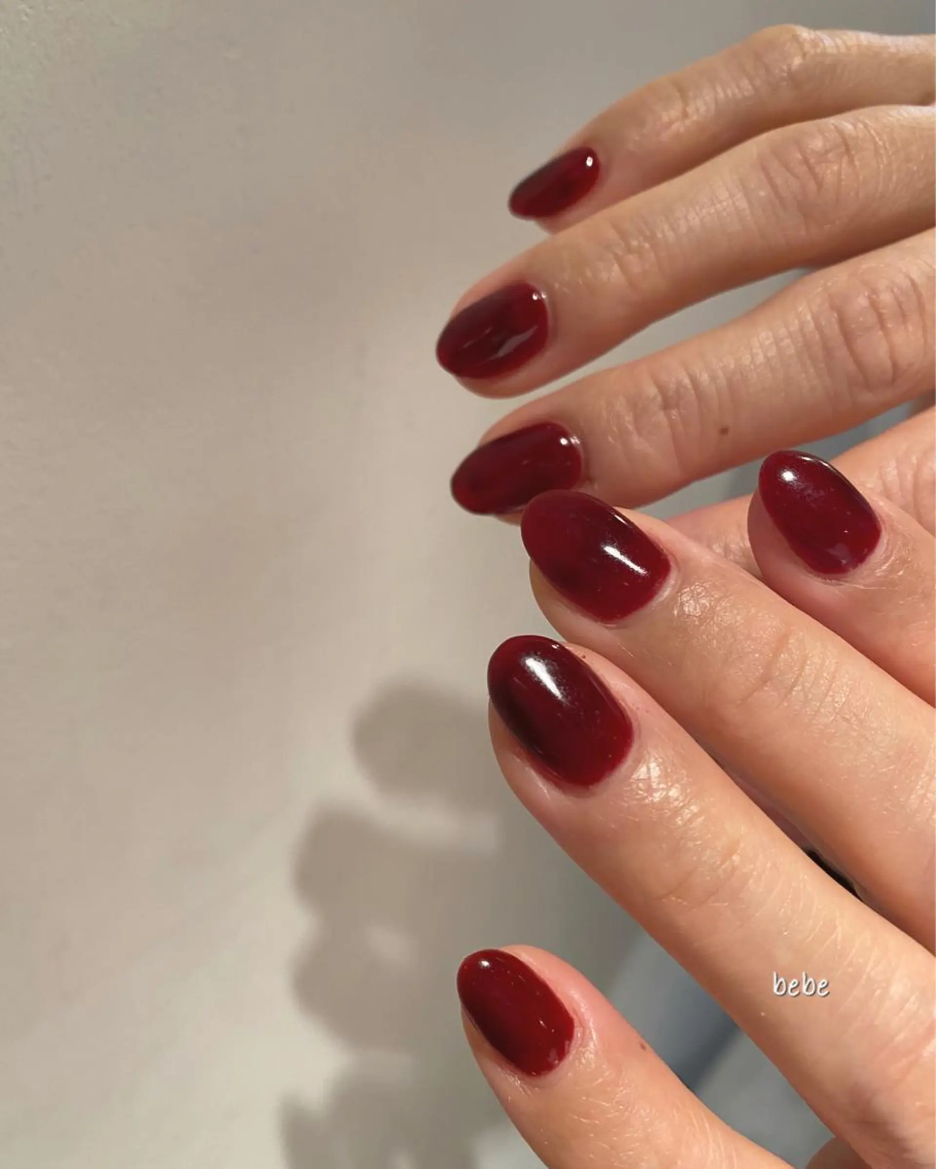 ネイル ワンカラーネイル ハンドネイル Ann. nail.tokyo所属・Ann nailのネイルデザイン