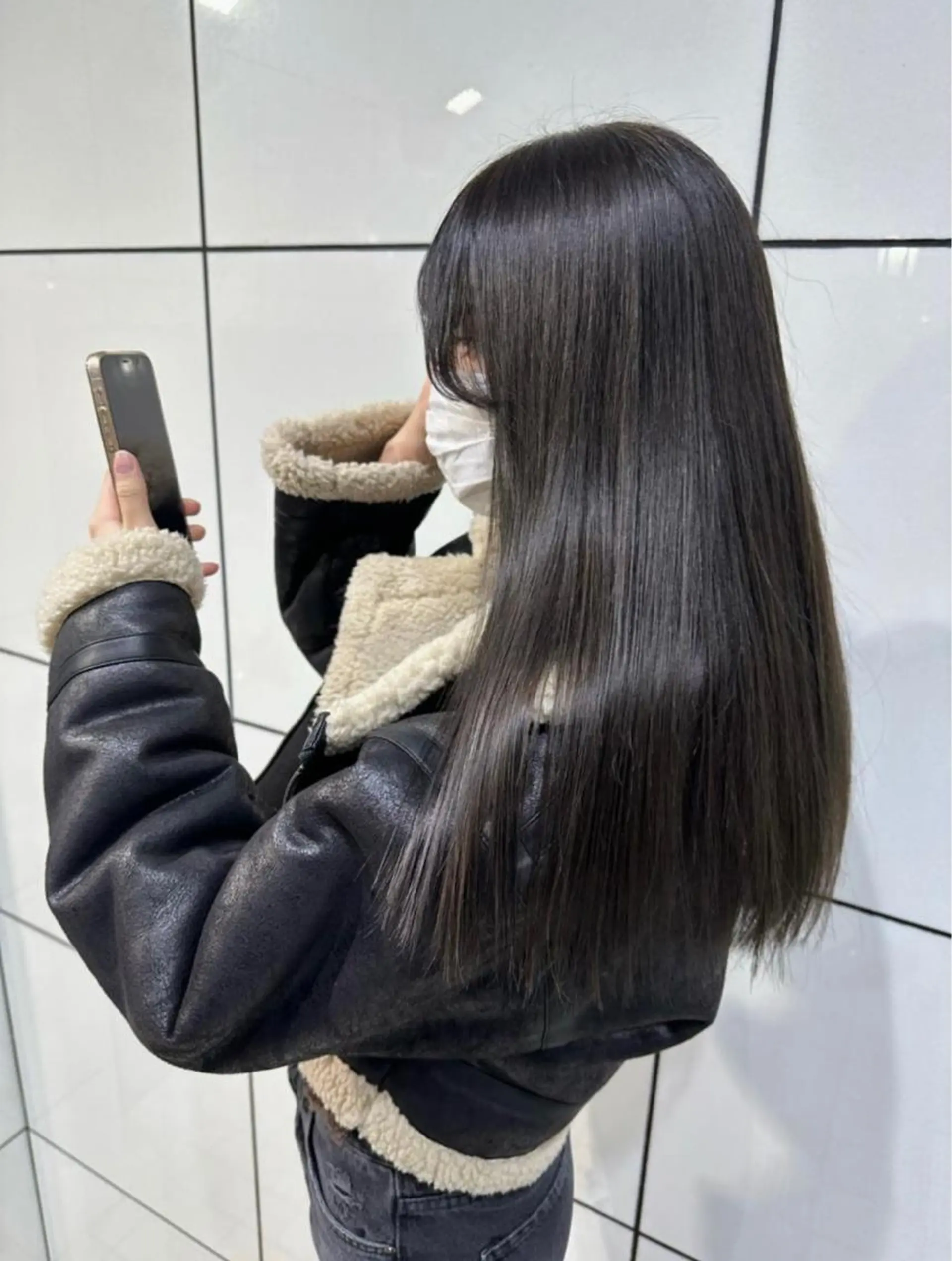 ロング カラー ブリーチ ケアブリーチ 透明感カラー デザインカラー ダブルカラー メンズ特化/マツエク AYAKA🌙のヘアスタイル