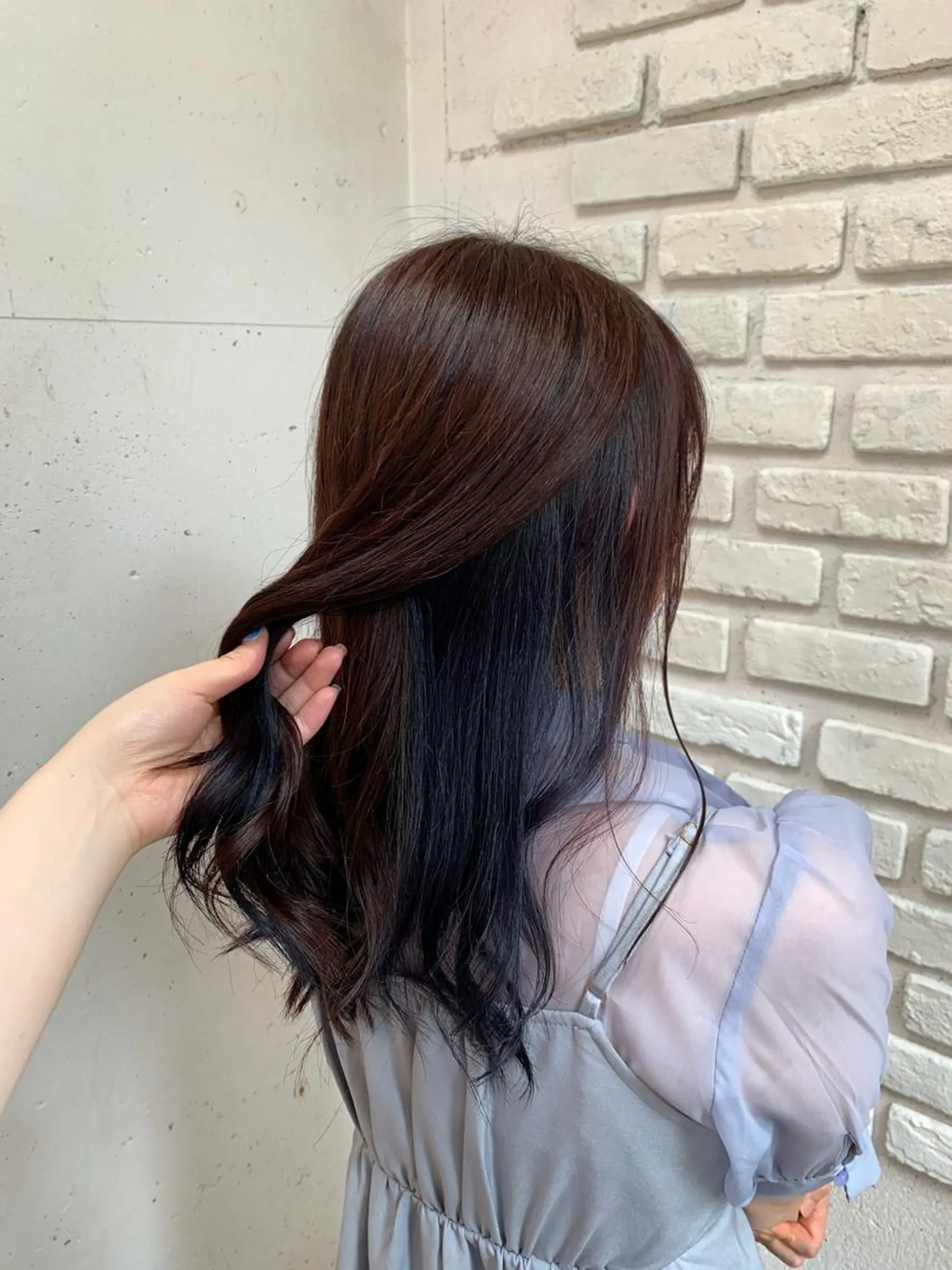 セミロング hozumi bilanciaのヘアスタイル