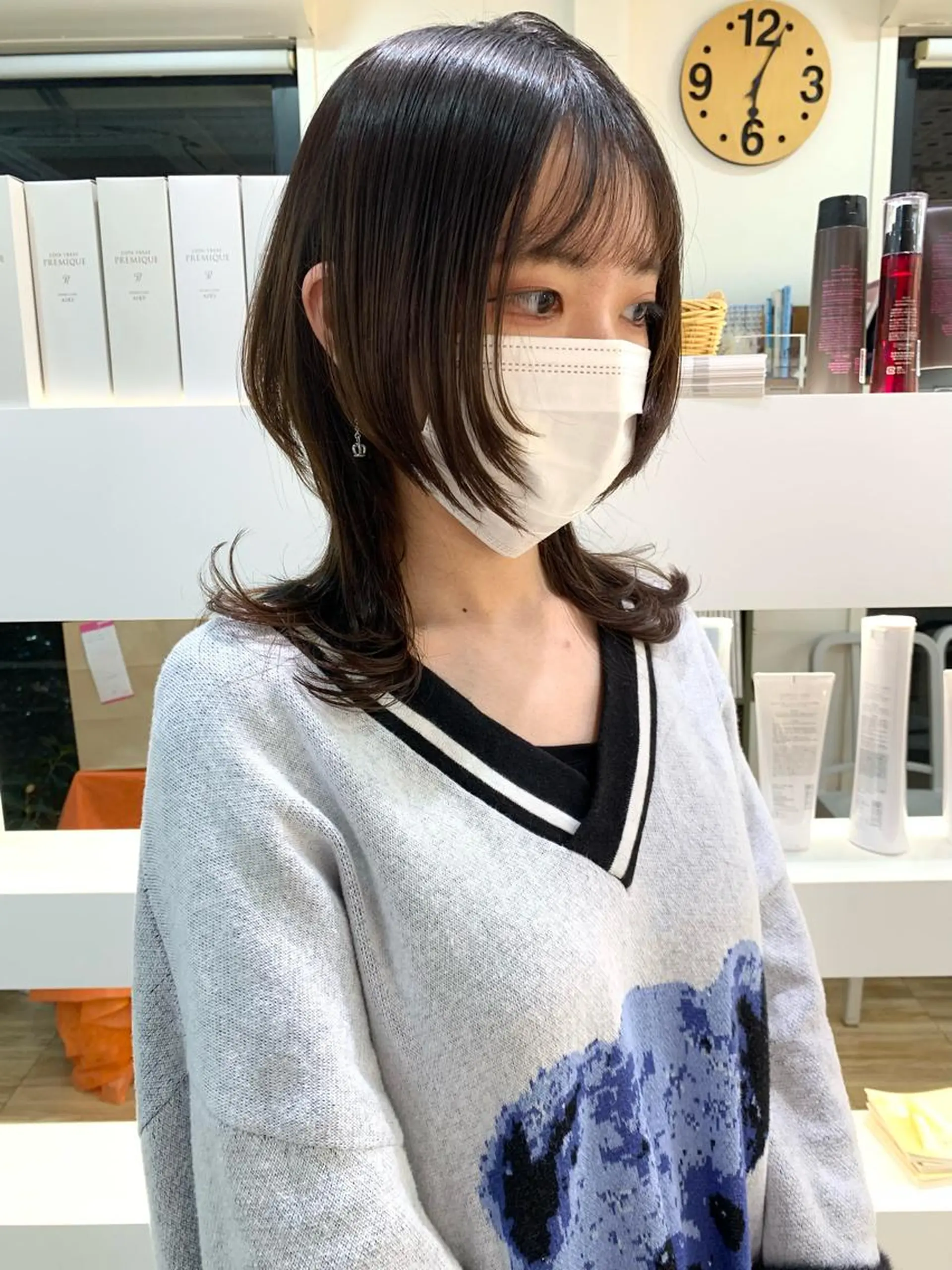 セミロング 🫧ウルフカット/ 畑中結衣🫧のヘアスタイル