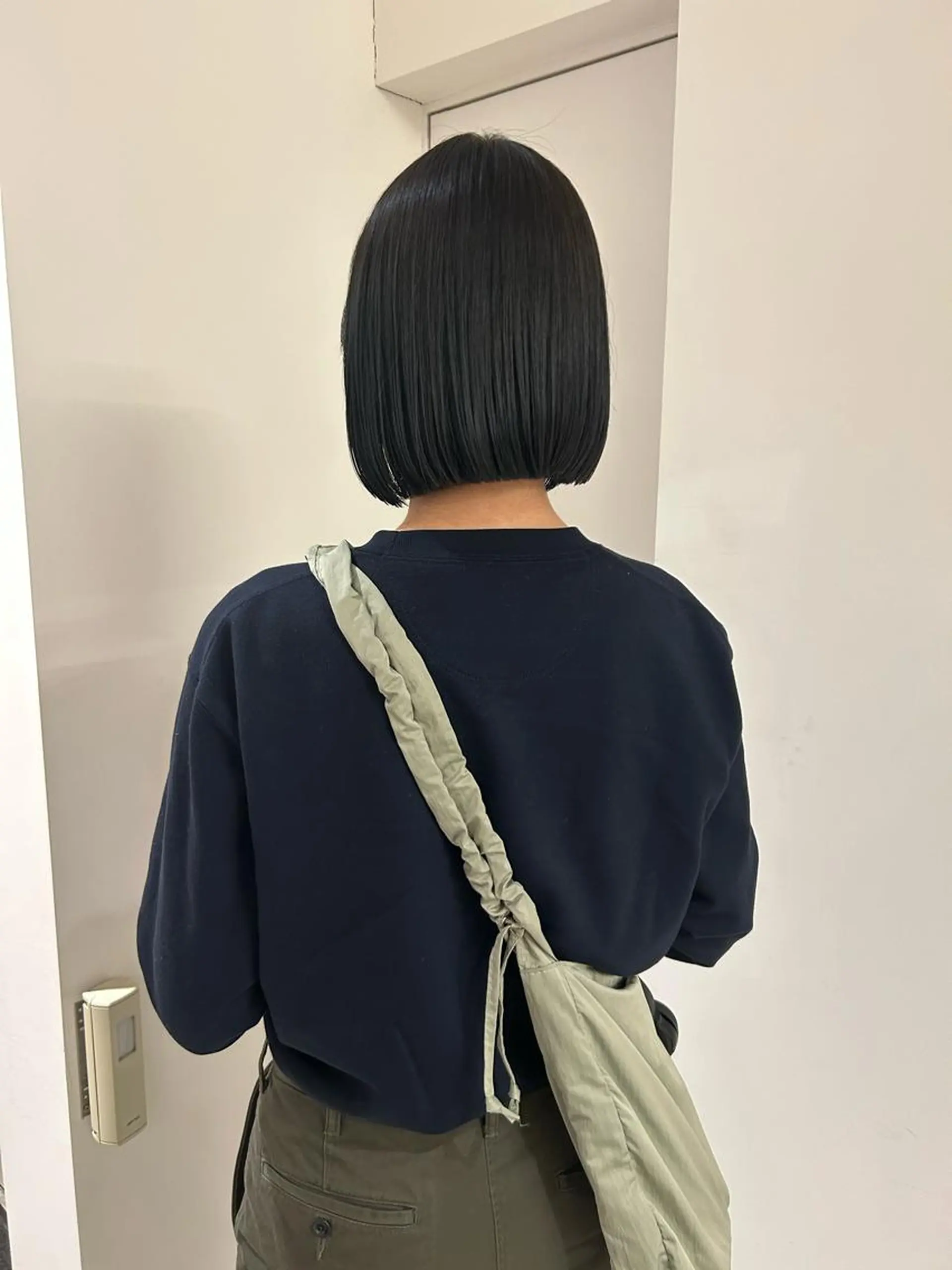 ショート カラー ボブ 、 、のヘアスタイル