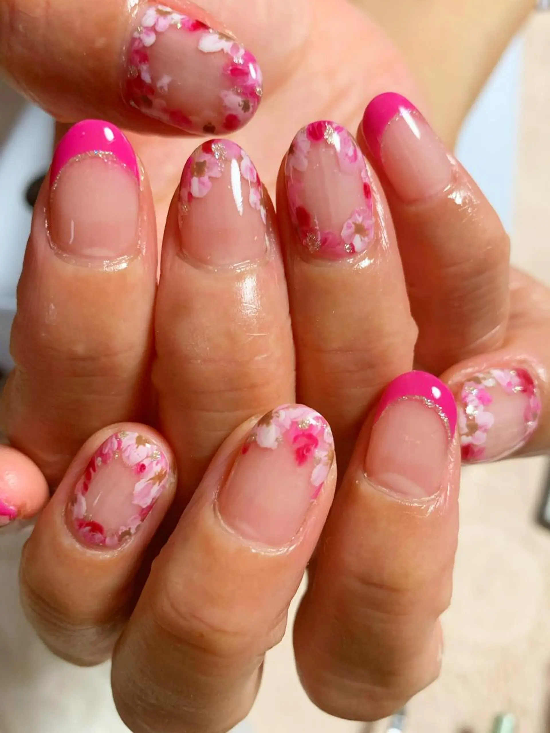 ネイル ハンドネイル フットネイル GéRanium Harukaのネイルデザイン