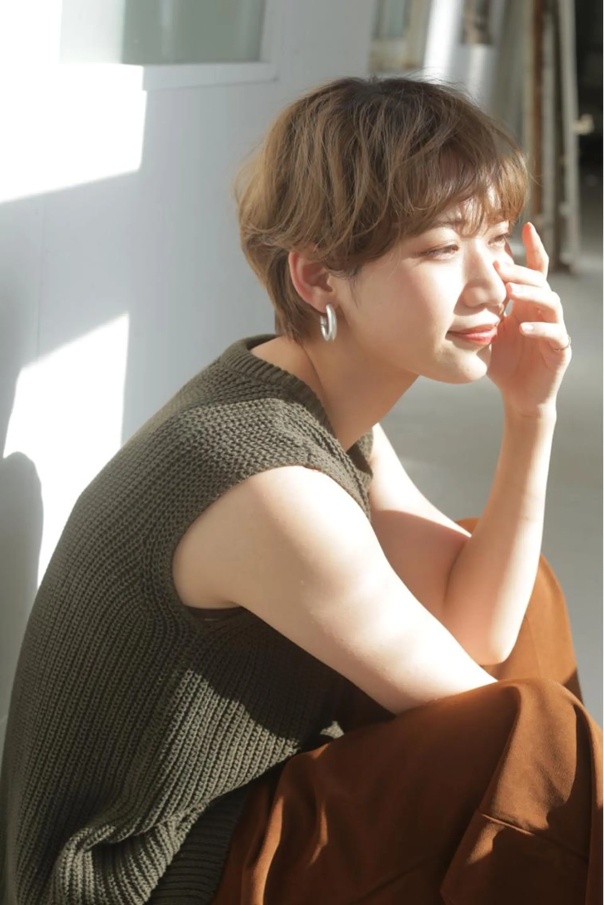 ショート カラー 保子 祐里香のヘアスタイル