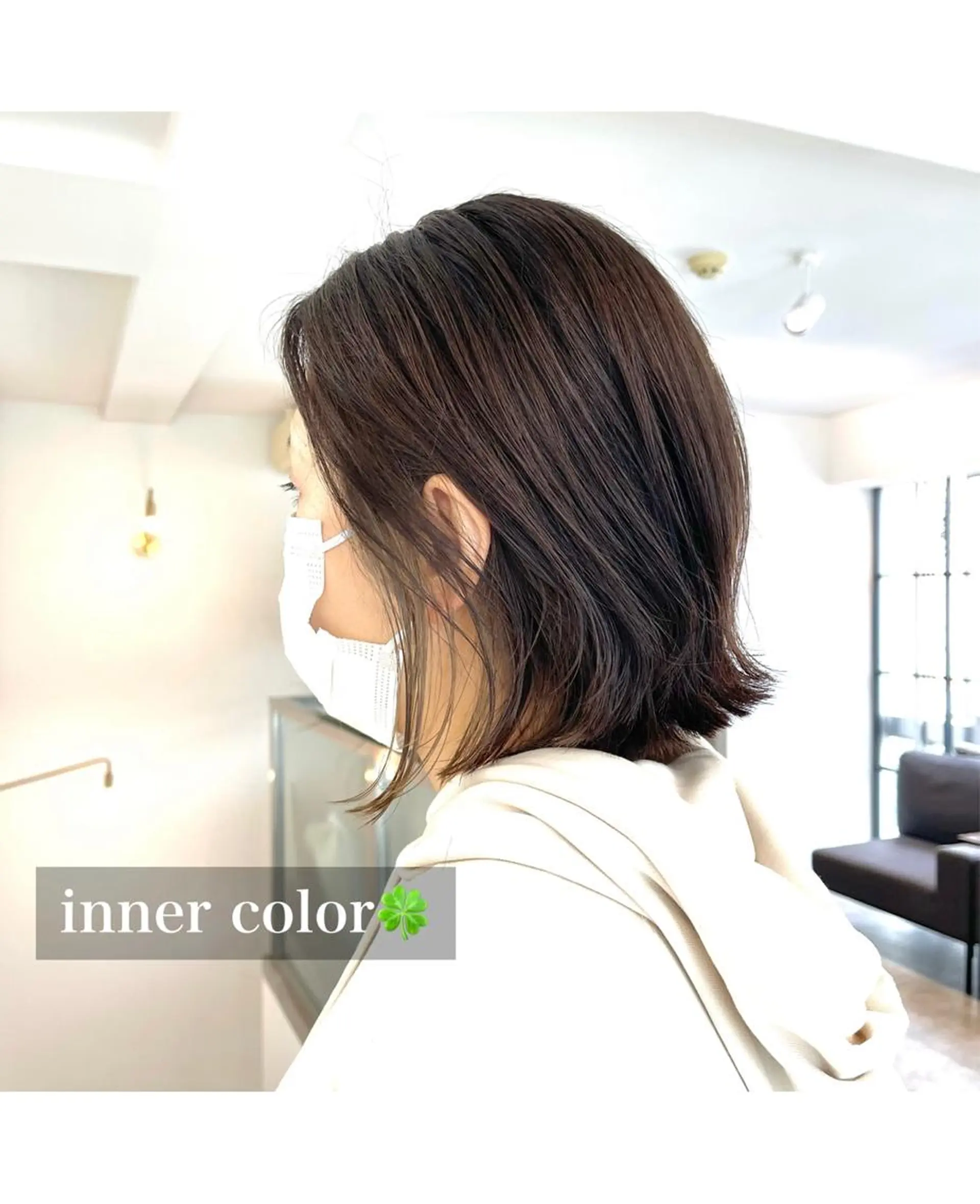 ショート カラー ブリーチ ブラウンカラー グレージュ カット ヘアカラー EMANONシェアサロン吉祥寺東急裏店所属・黒崎 勝巳のヘアスタイル