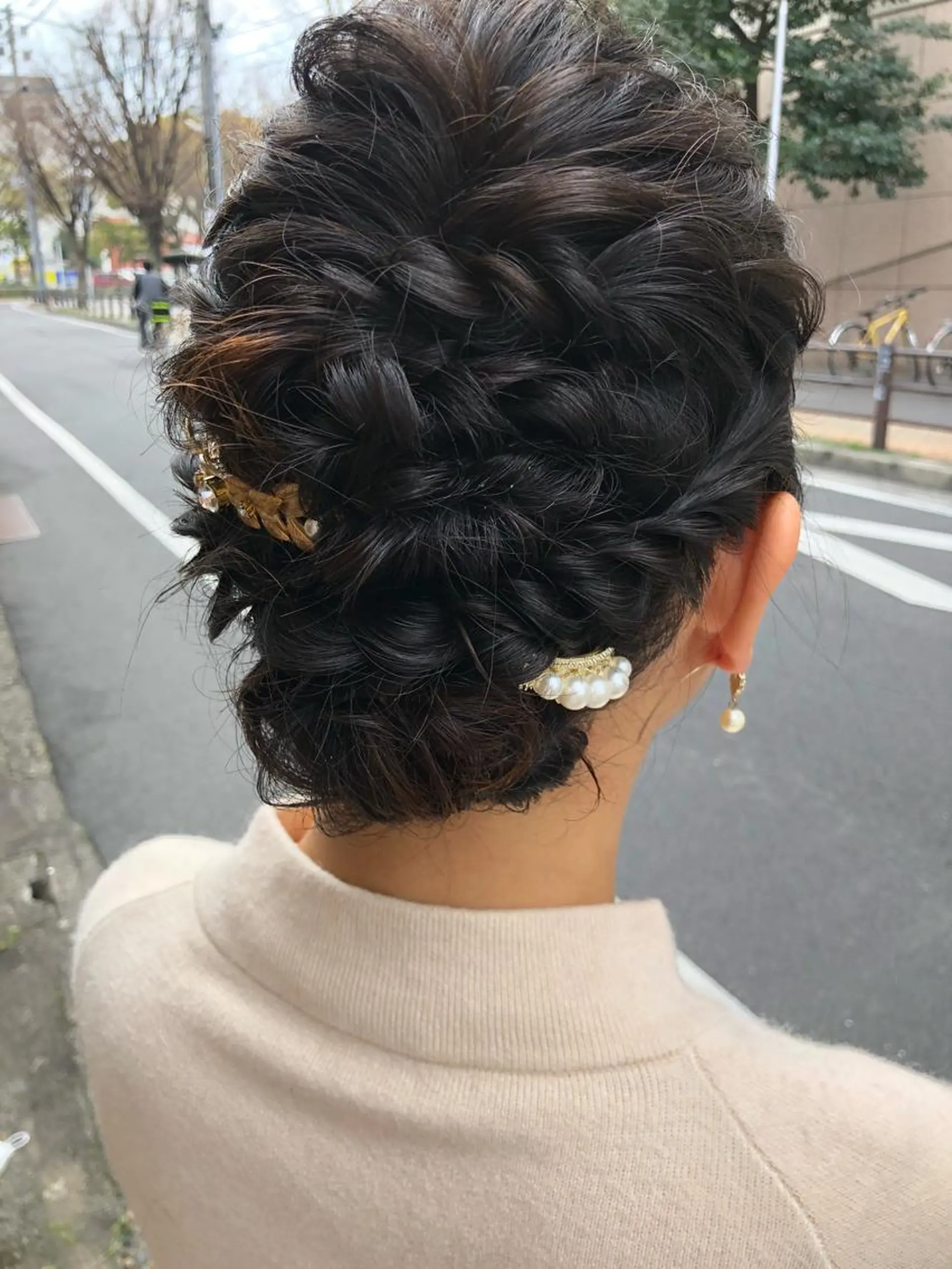 ヘアアレンジ 國次 夕貴のヘアスタイル