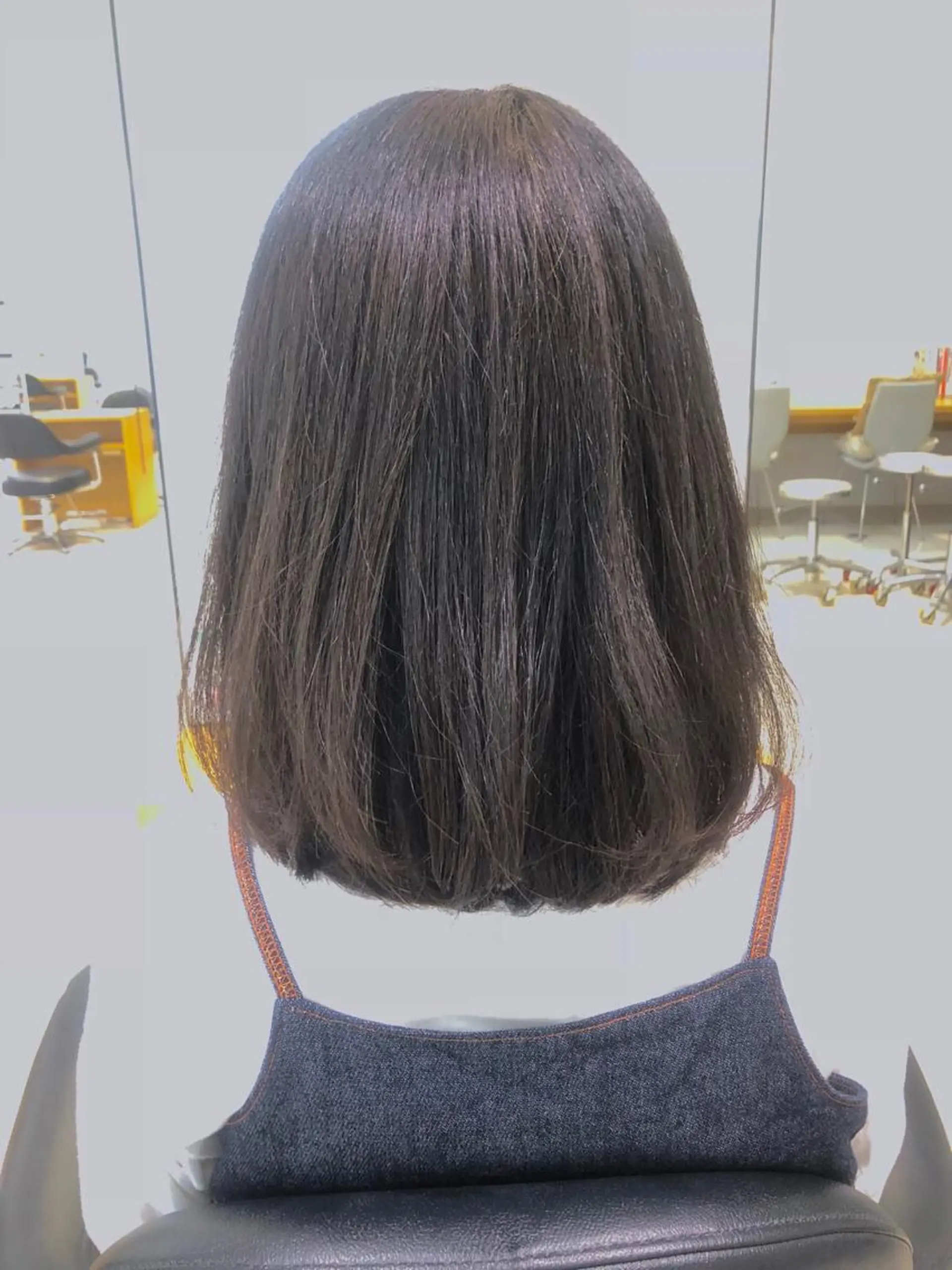 ミディアム 瀧尻 涼のヘアスタイル