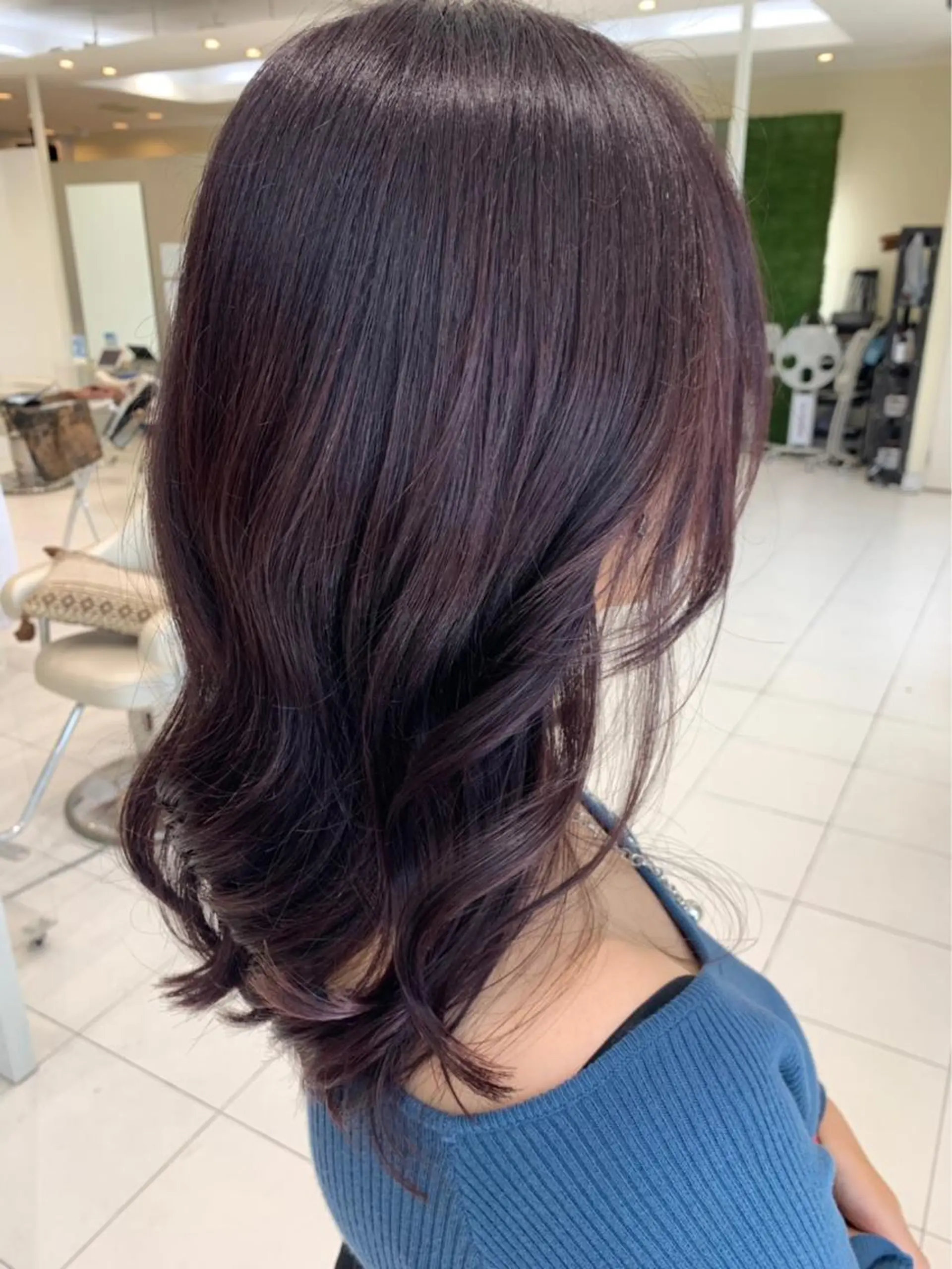 ミディアム MODE K's松原 YUMIのヘアスタイル