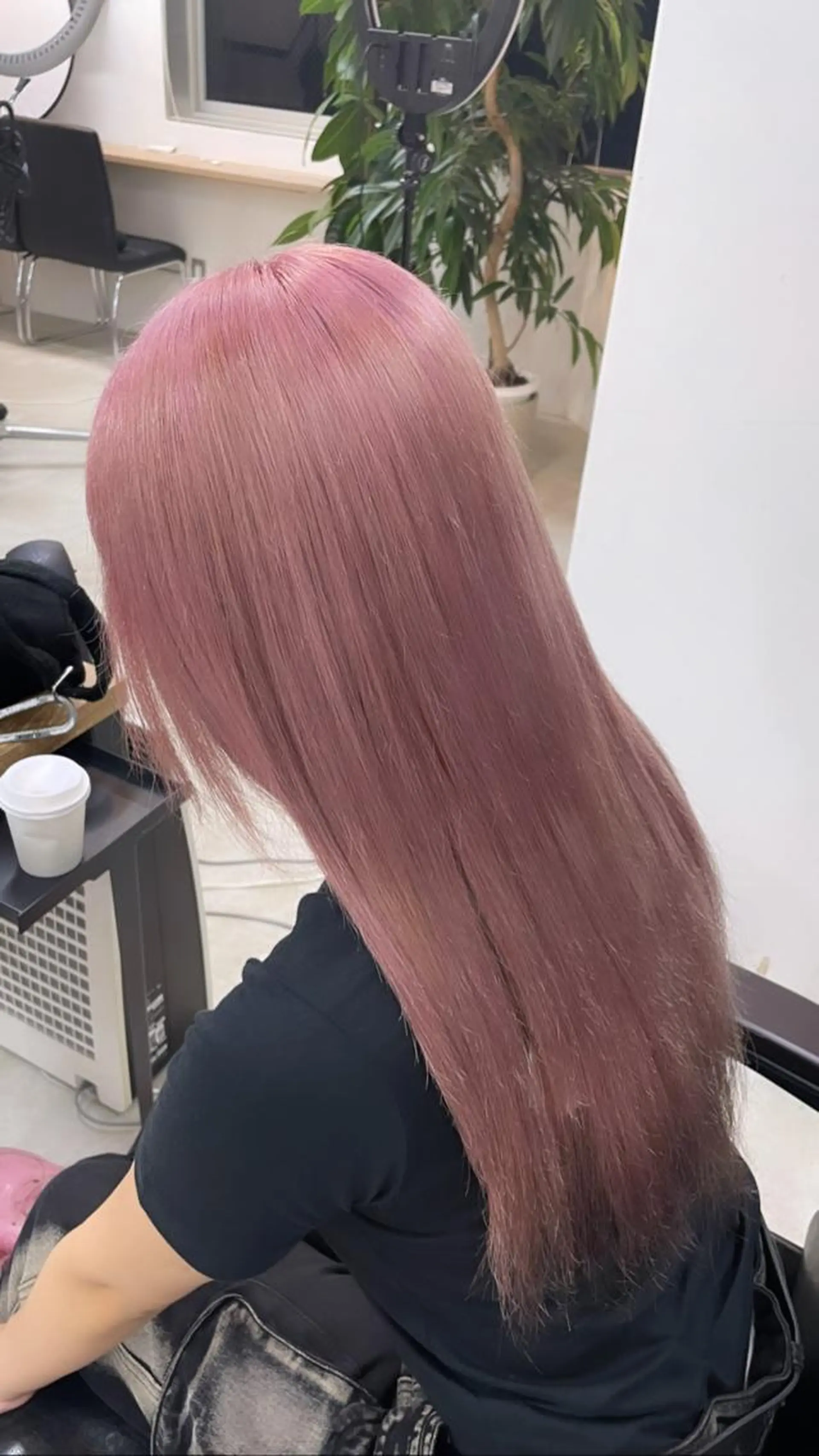 ロング カラー ヘアカラー 沖見 颯斗のヘアスタイル