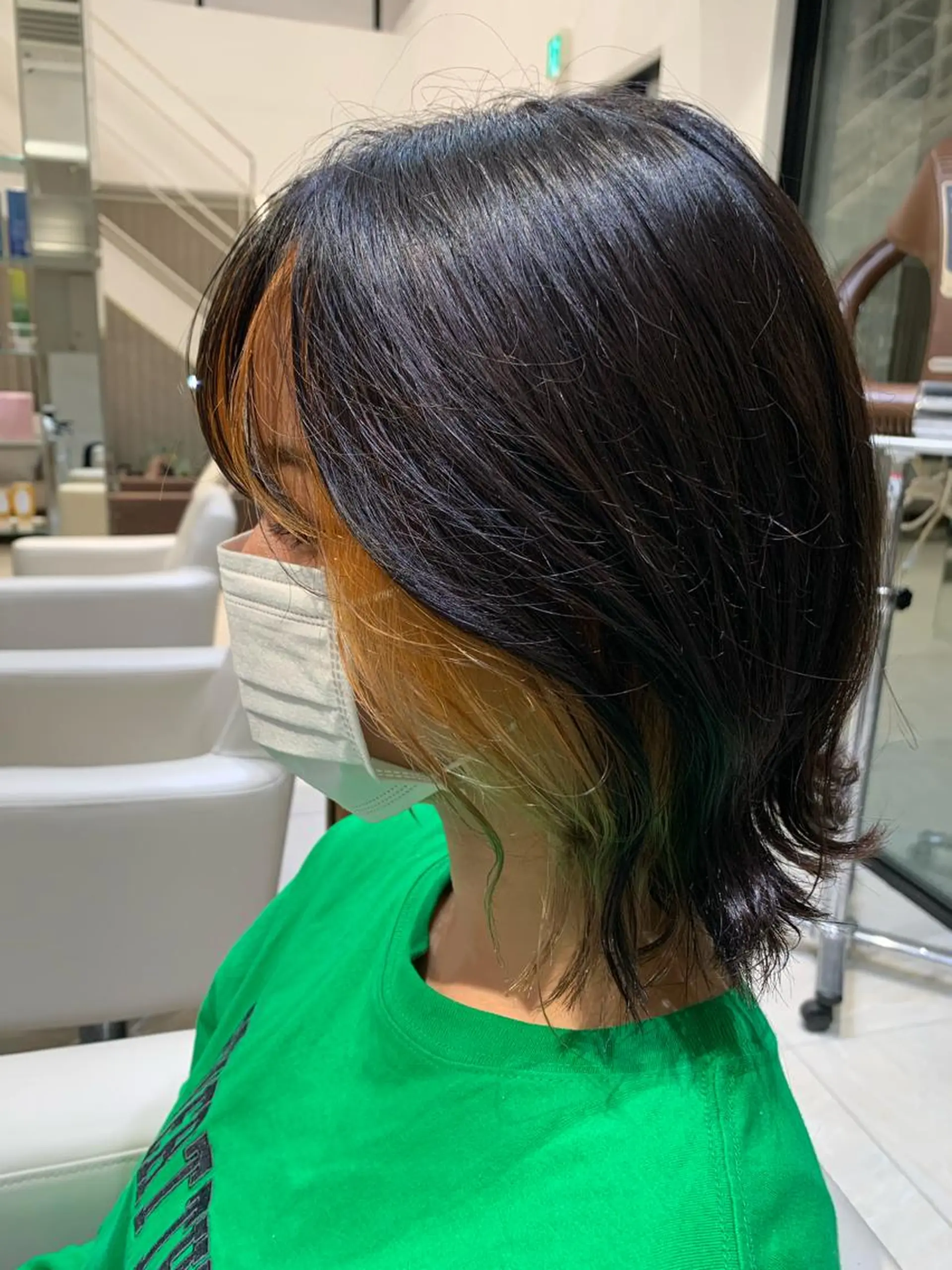 ミディアム m.slashセンター南店所属・東 大介メンズ特化のヘアスタイル